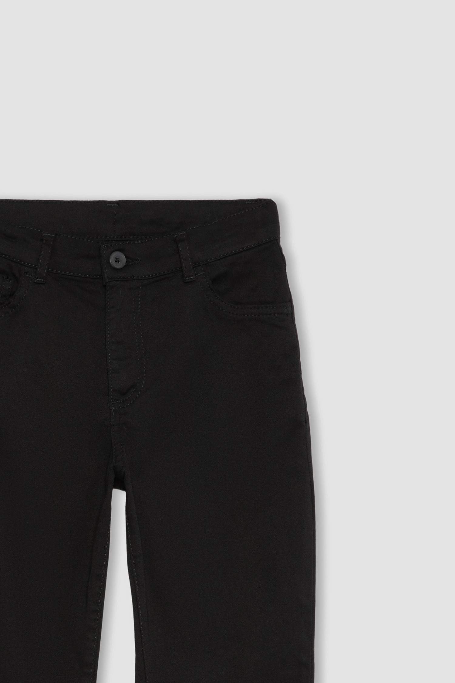 Regular Fit Gabardine Trousers