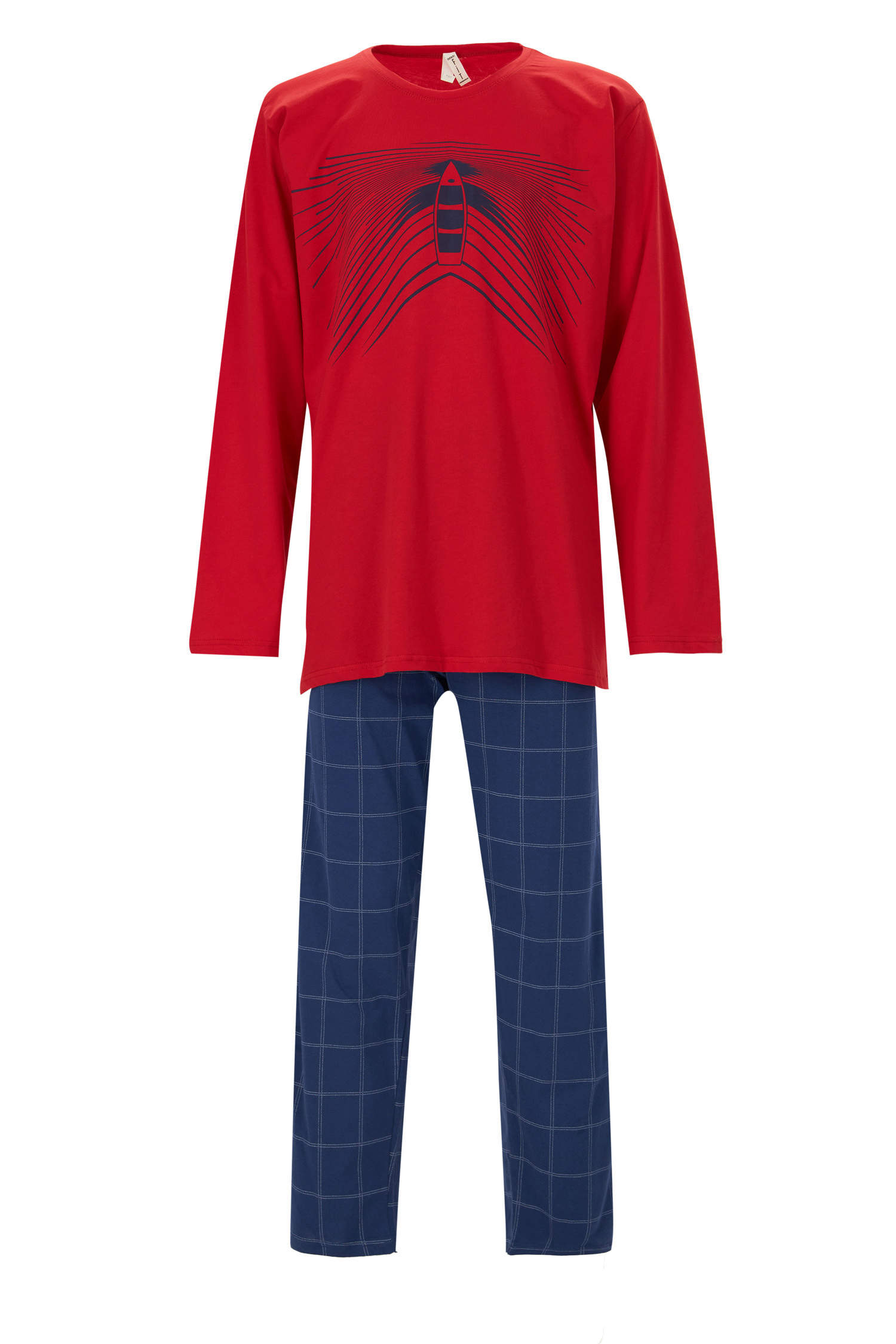 Defacto Regular Fit Baskılı Pijama Takımı. 2