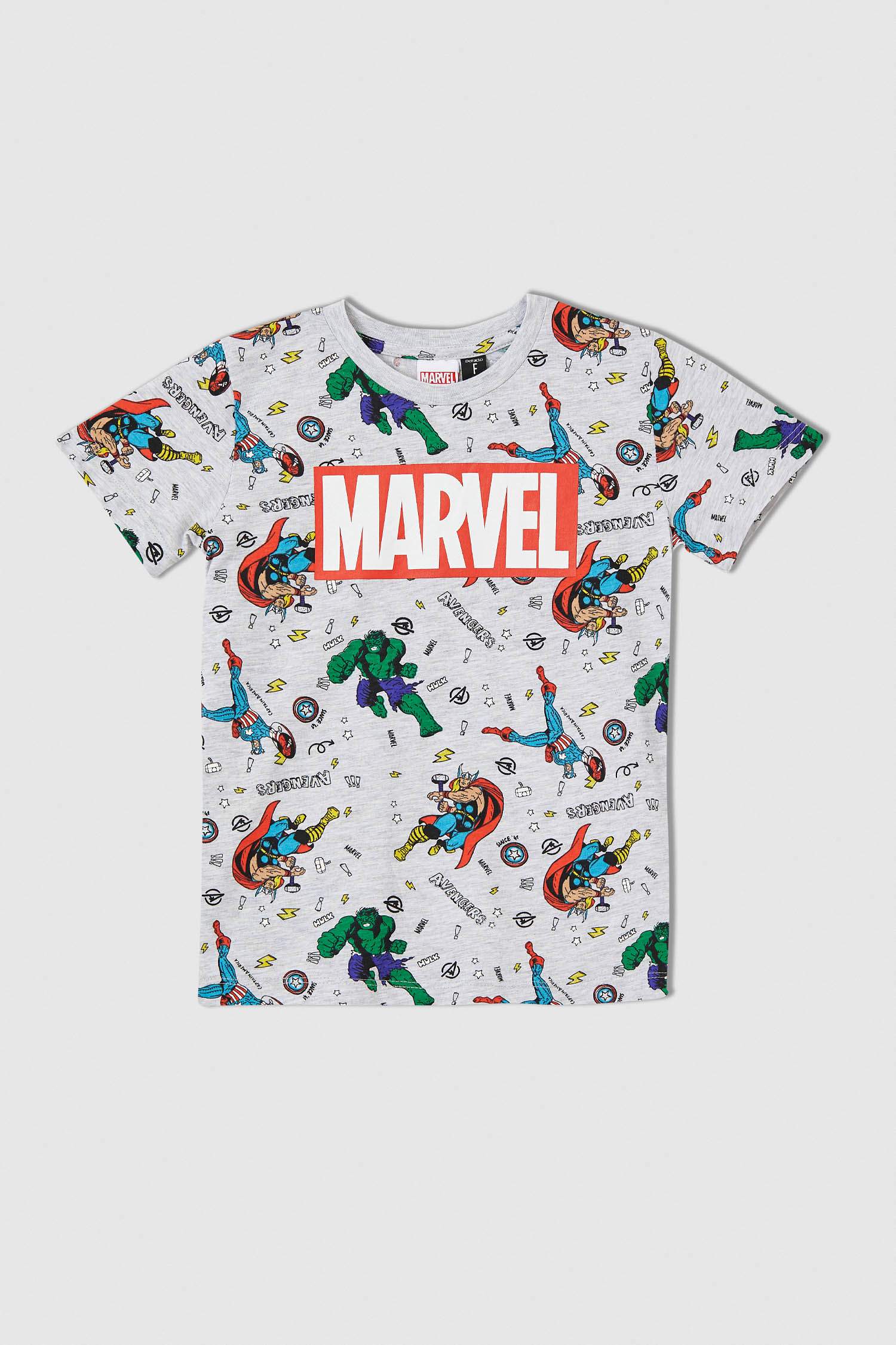 TEENS Boy Licensed Marvel Short Sleeve 