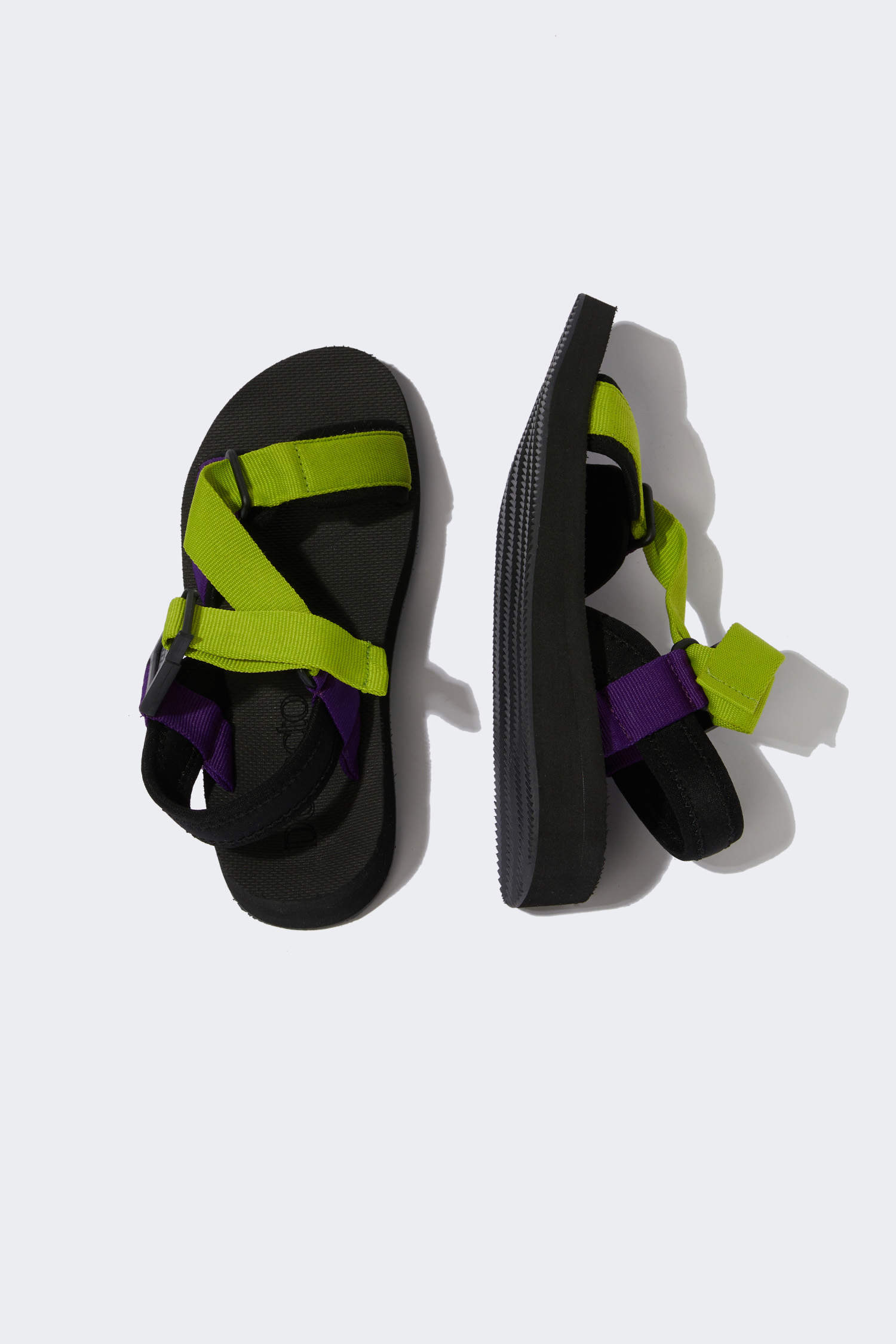 Defacto Çift Bantlı Renkli Sandalet. 5
