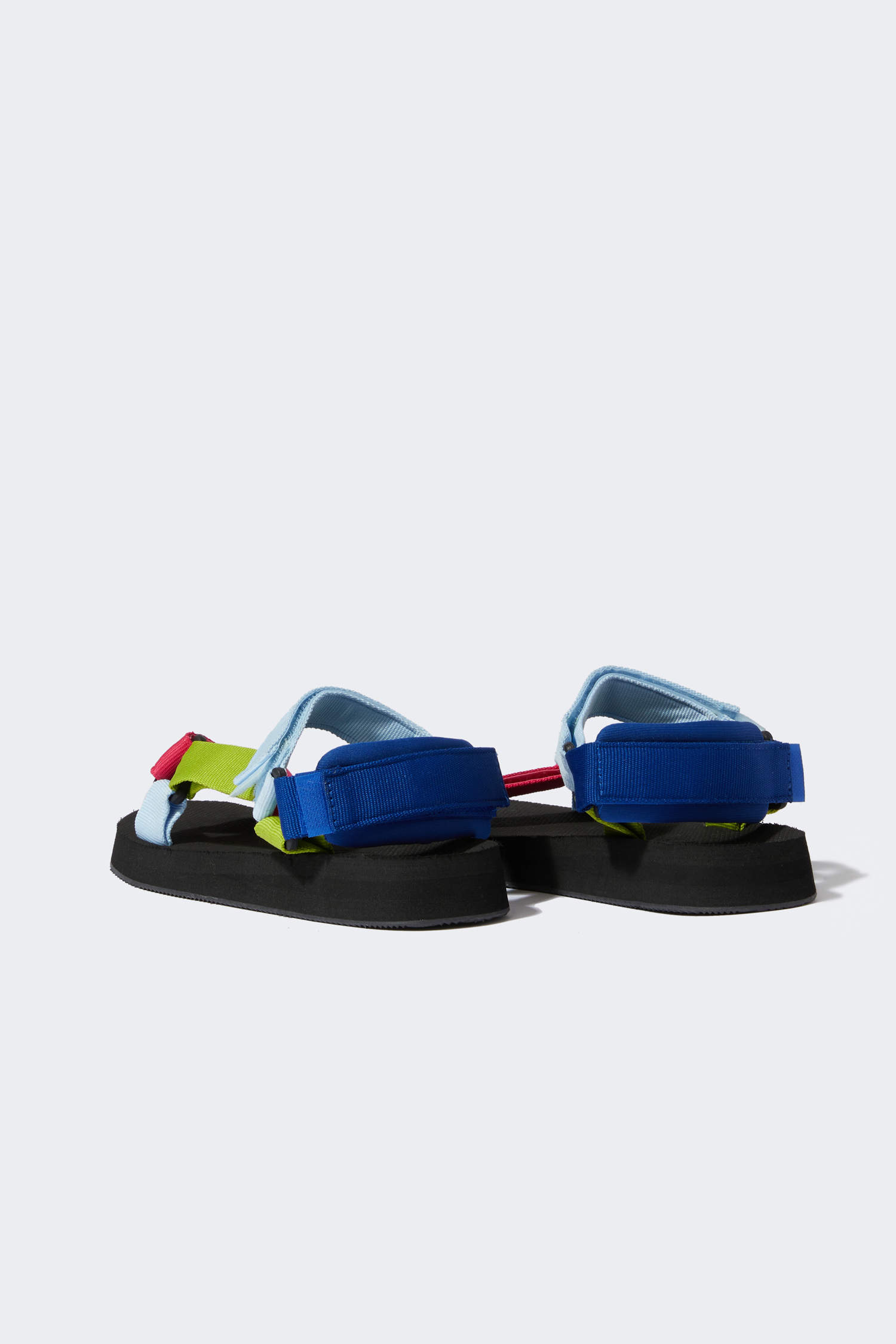 Defacto Çift Bantlı Renkli Sandalet. 1