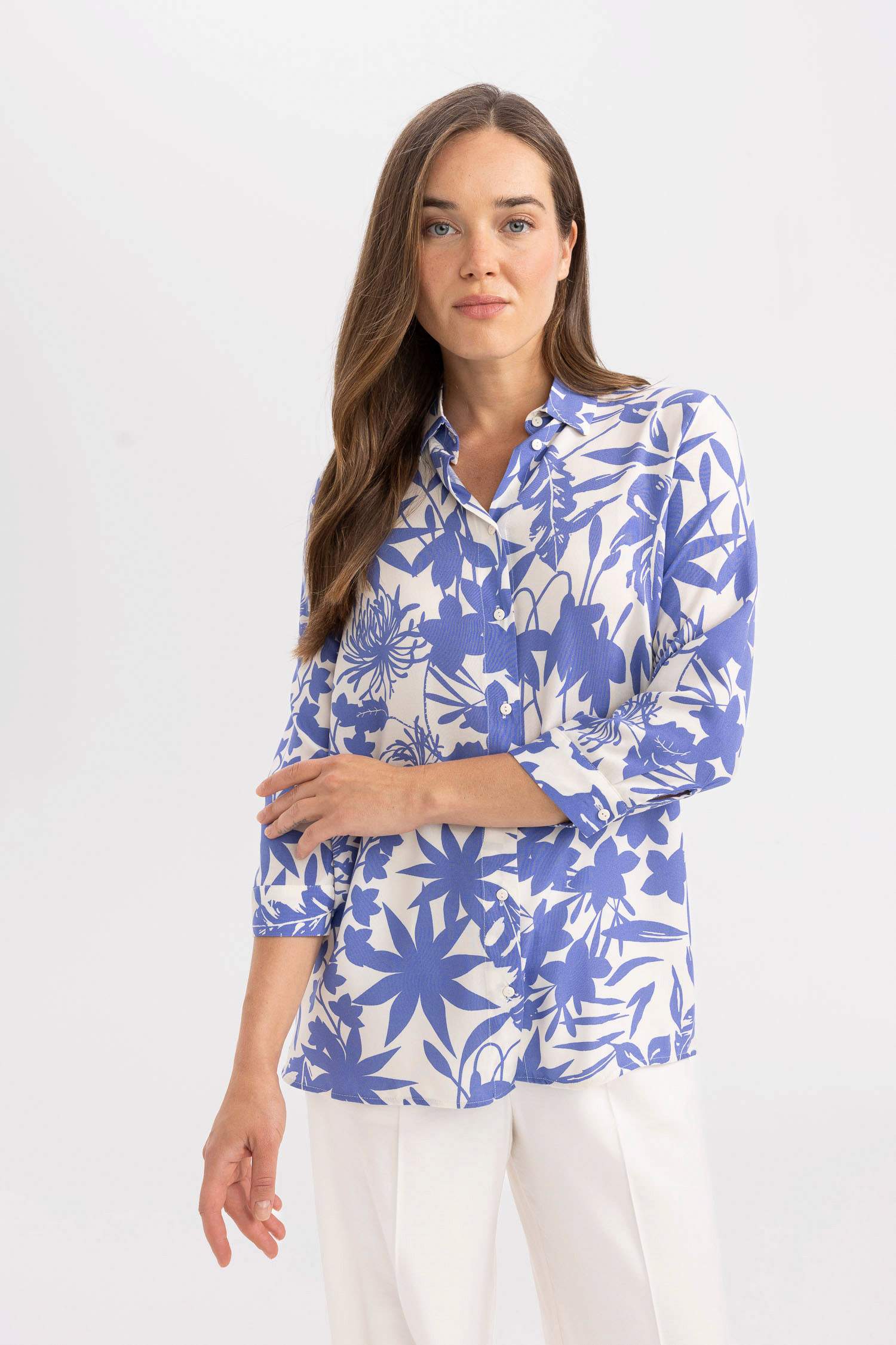 Рубашка с длинным рукавом