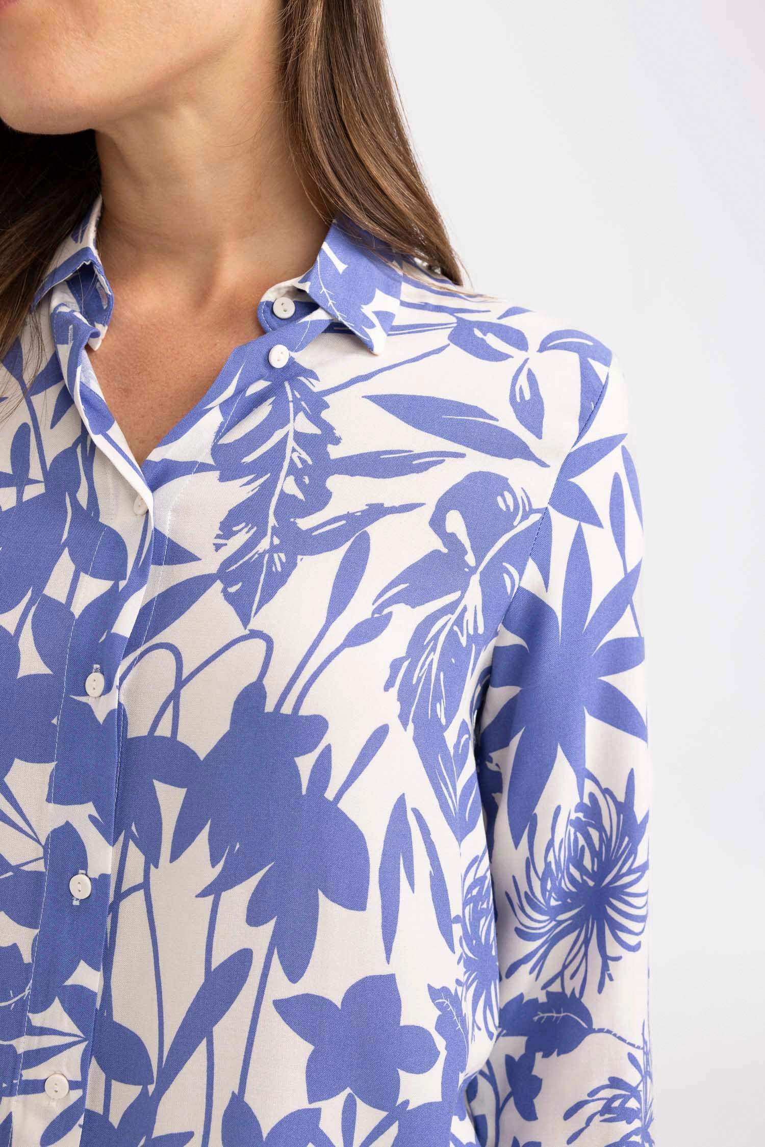 Рубашка с длинным рукавом