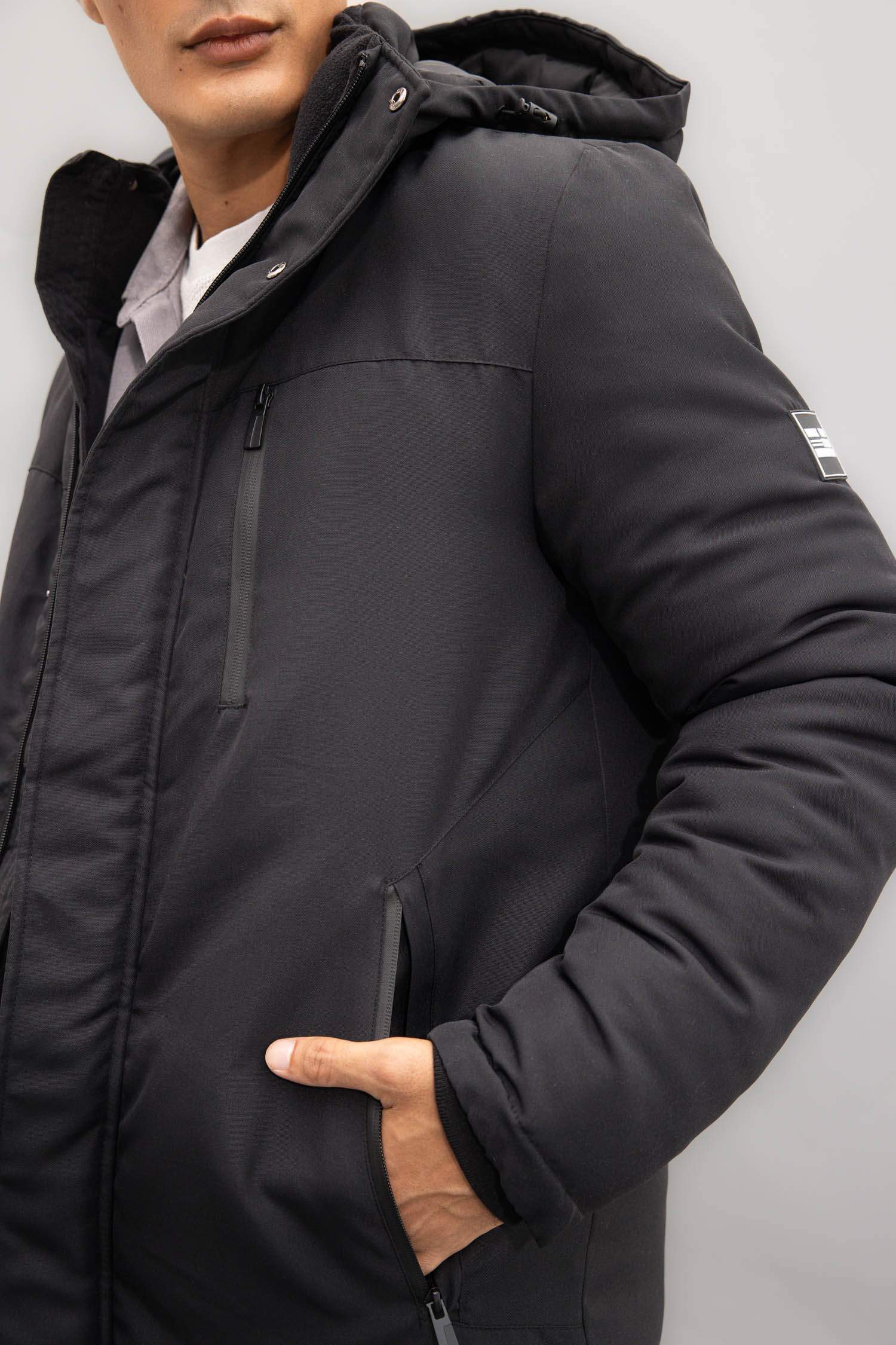 Su Geçirmez Rüzgar Geçirmez Kapüşonlu Mont