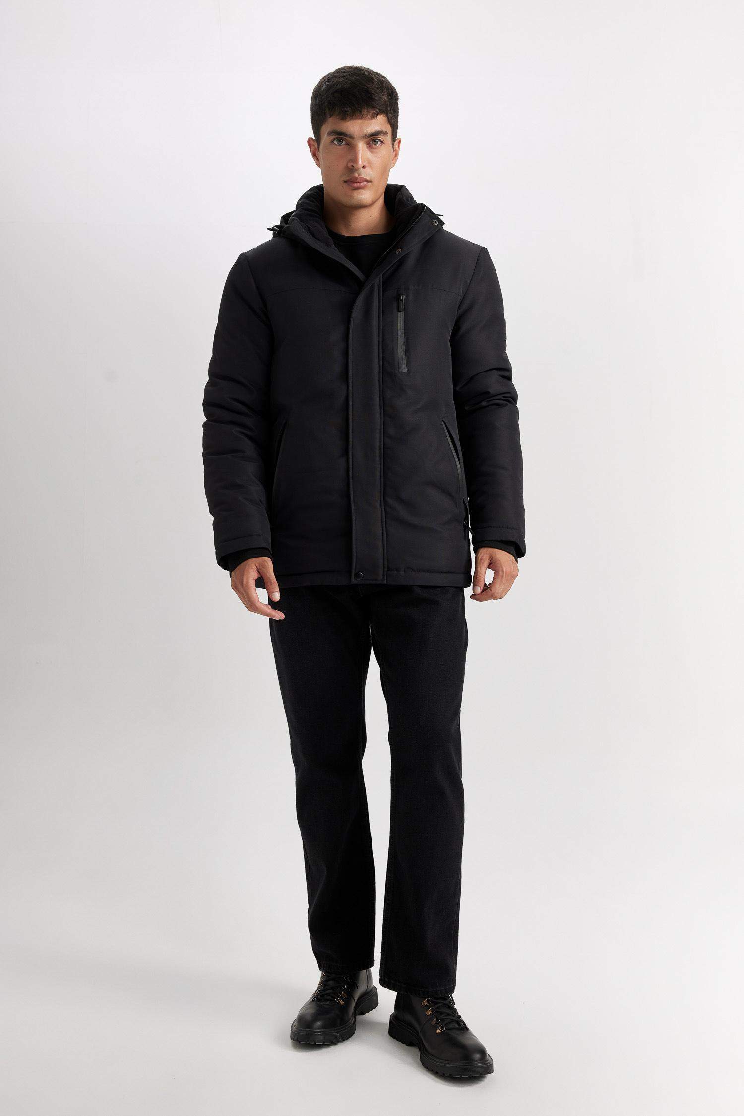 Su Geçirmez Rüzgar Geçirmez Kapüşonlu Mont