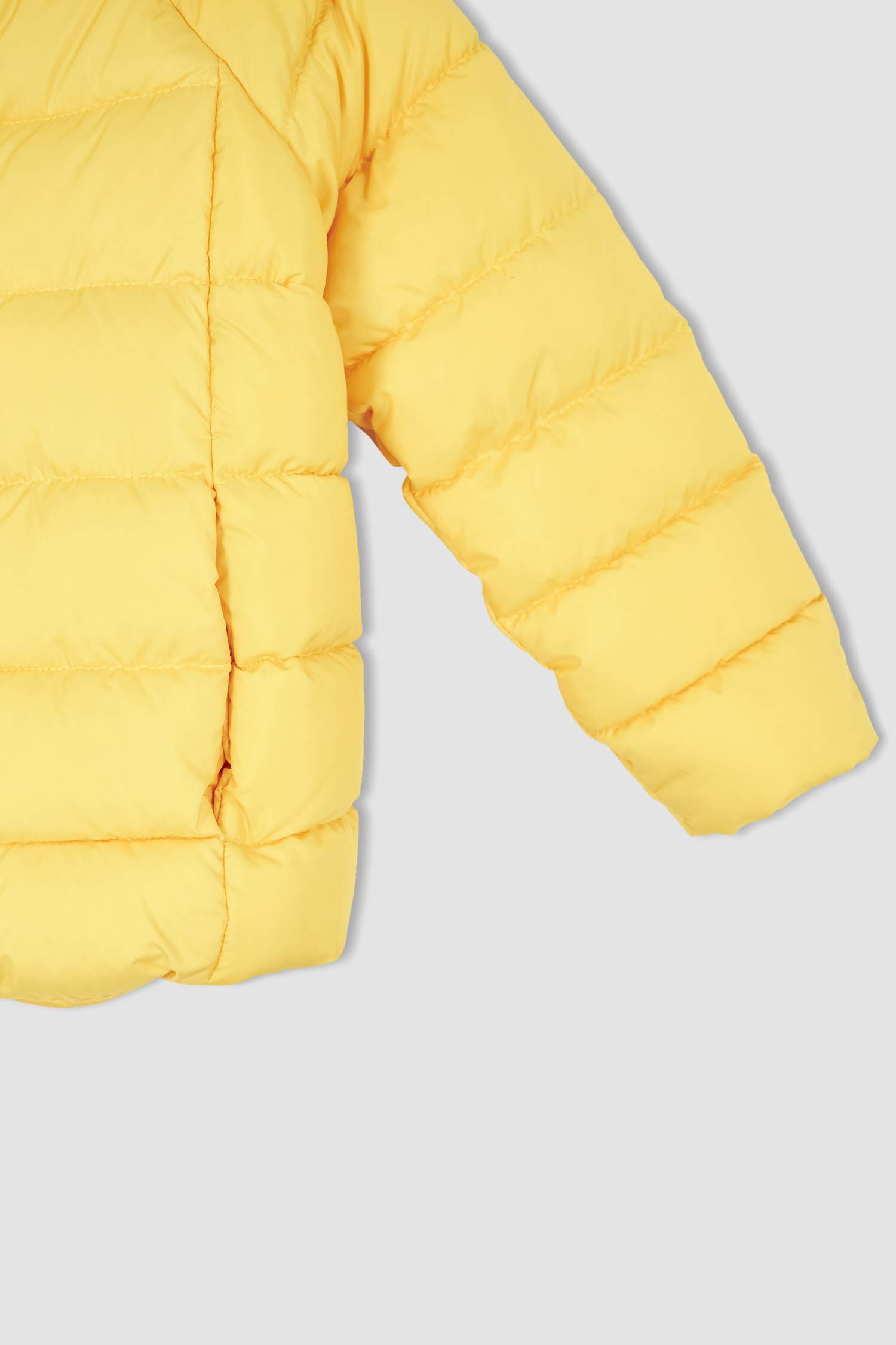 Doudoune à capuche et doublure polaire pour Fille