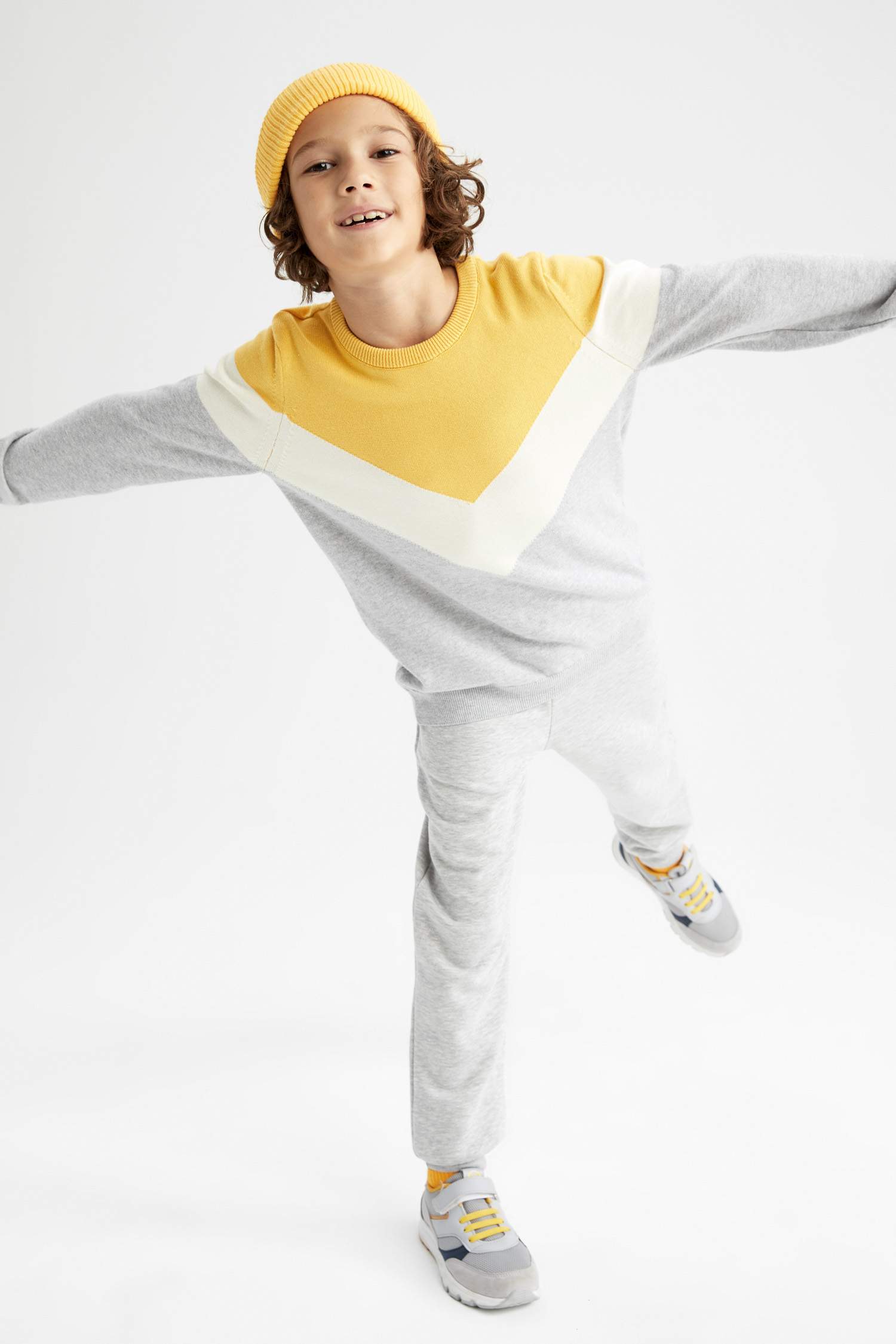 Свитер стандартного кроя для мальчиков, Школьная коллекция