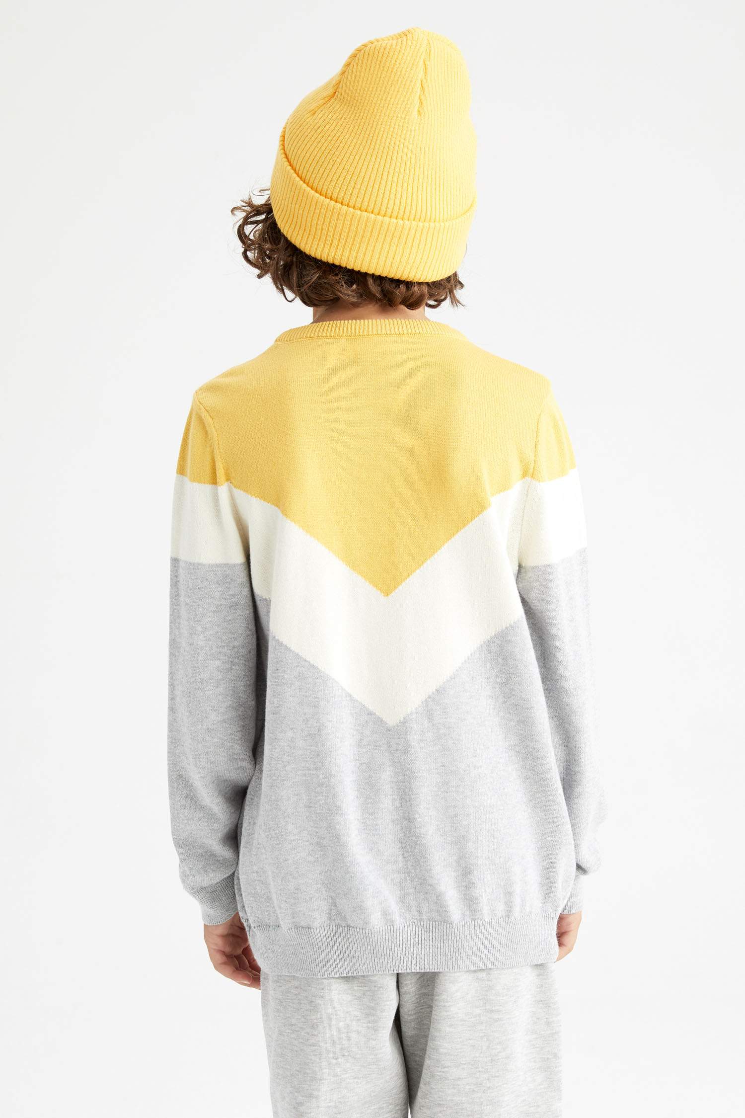 Свитер стандартного кроя для мальчиков, Школьная коллекция