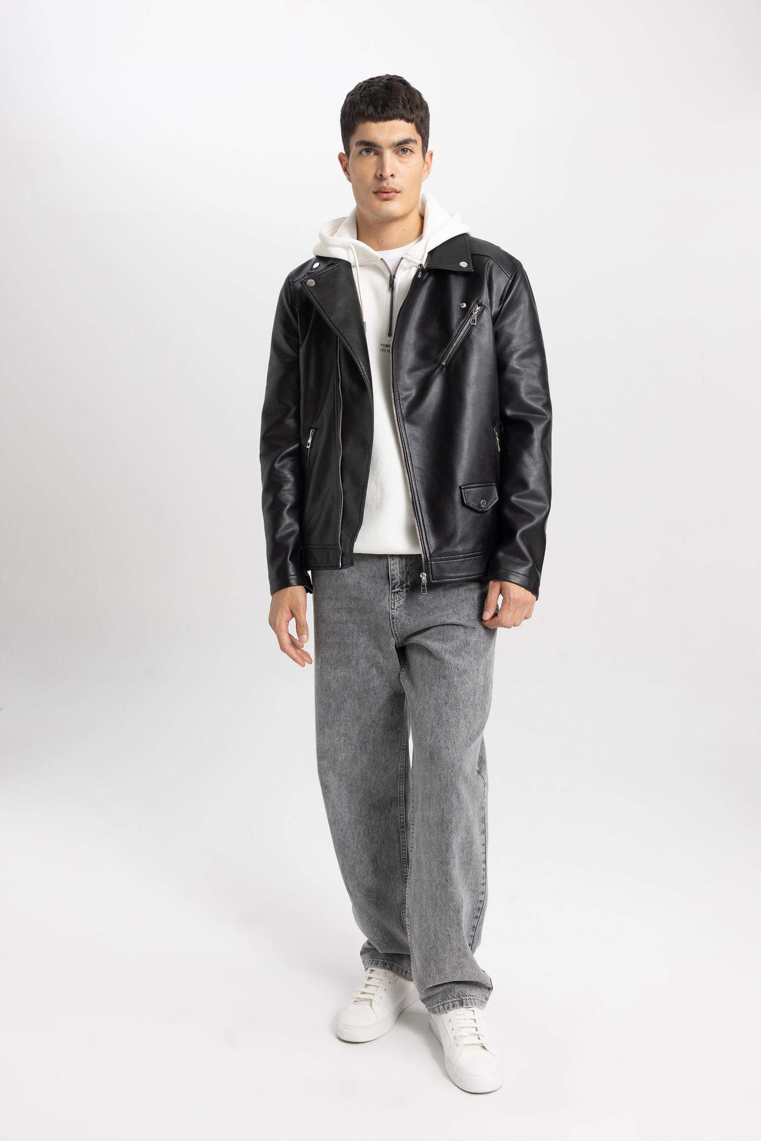 поло жаға ПУ Күртеше