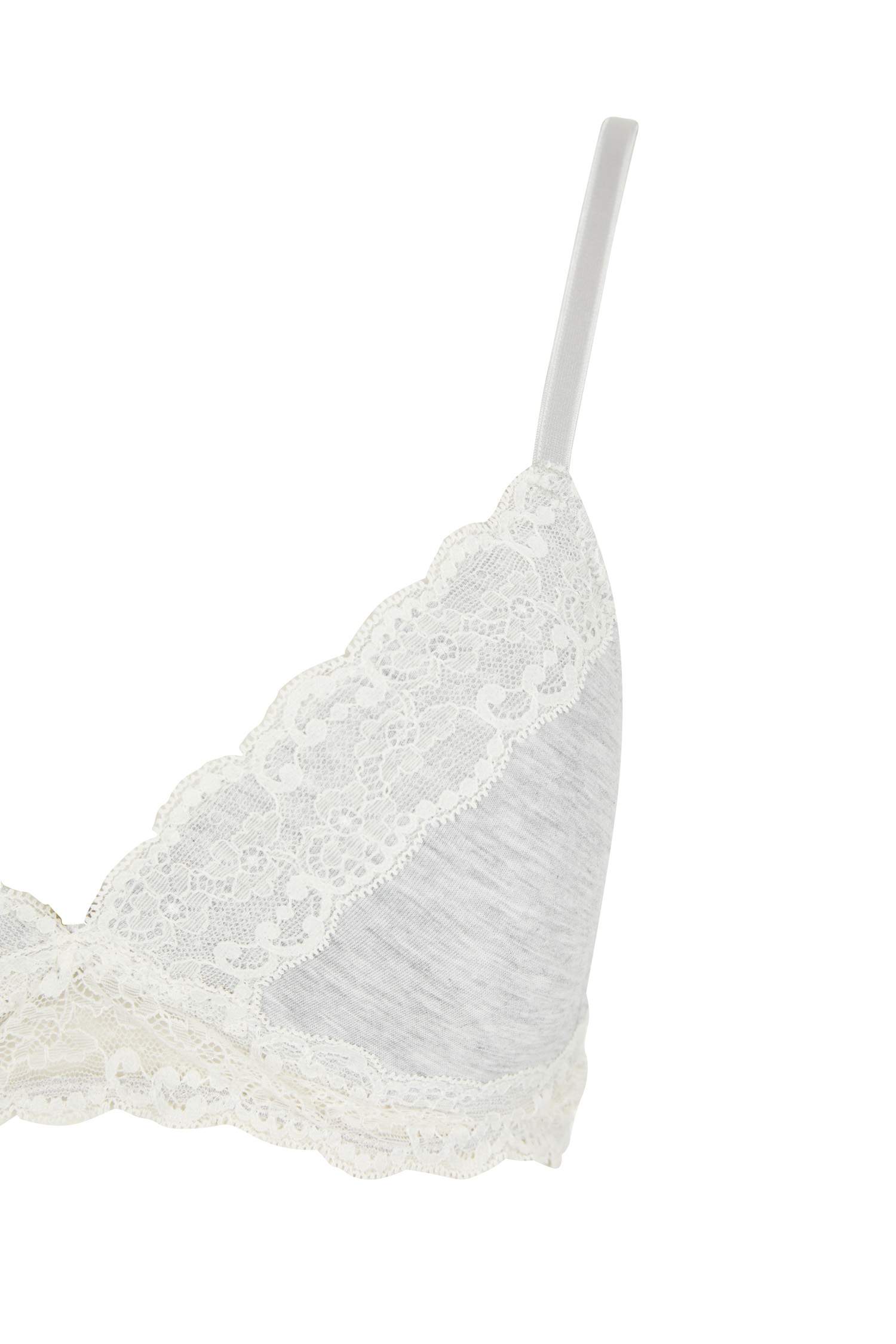 Fall in Love Dantel Detaylı Triangle Bralet