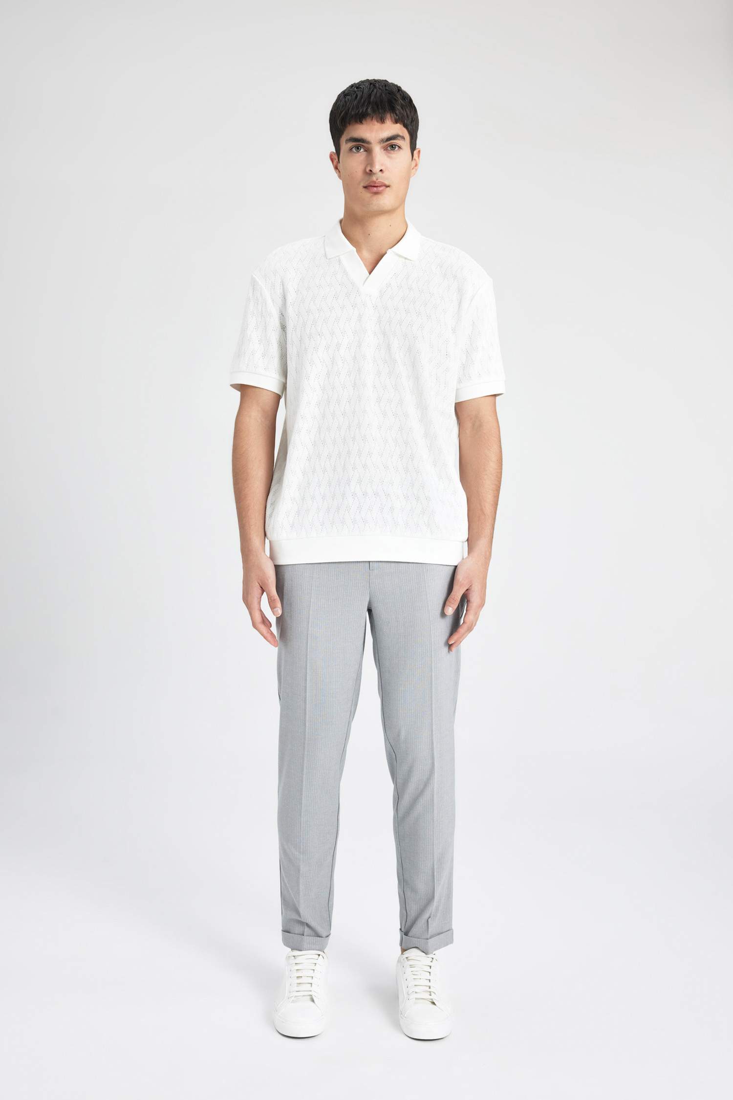 jogger Double Hem Trousers