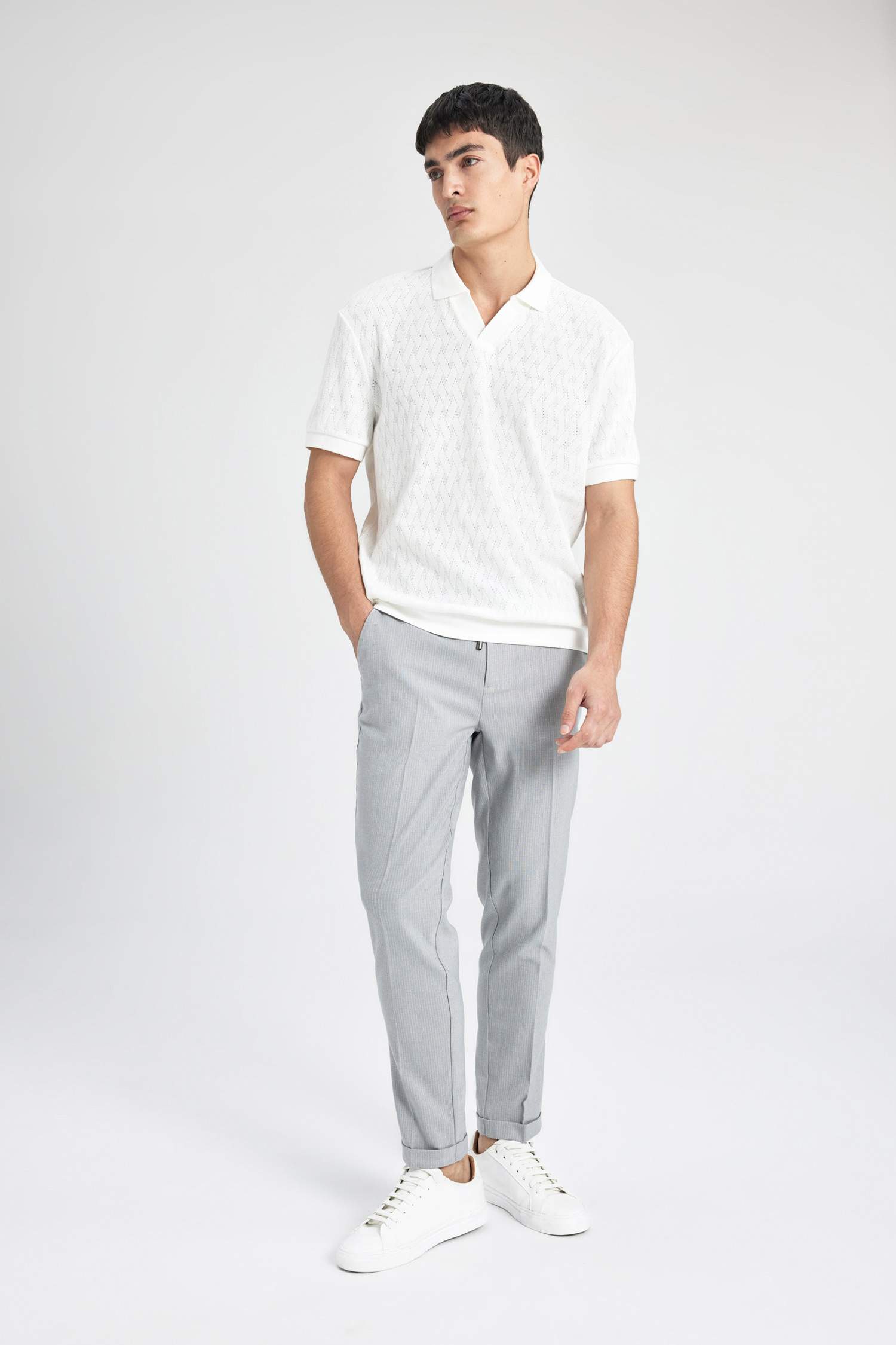 jogger Double Hem Trousers