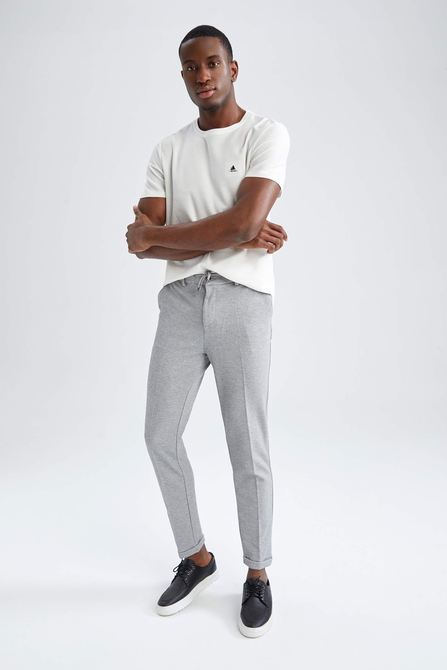 Tie waist jogger pants Clearance