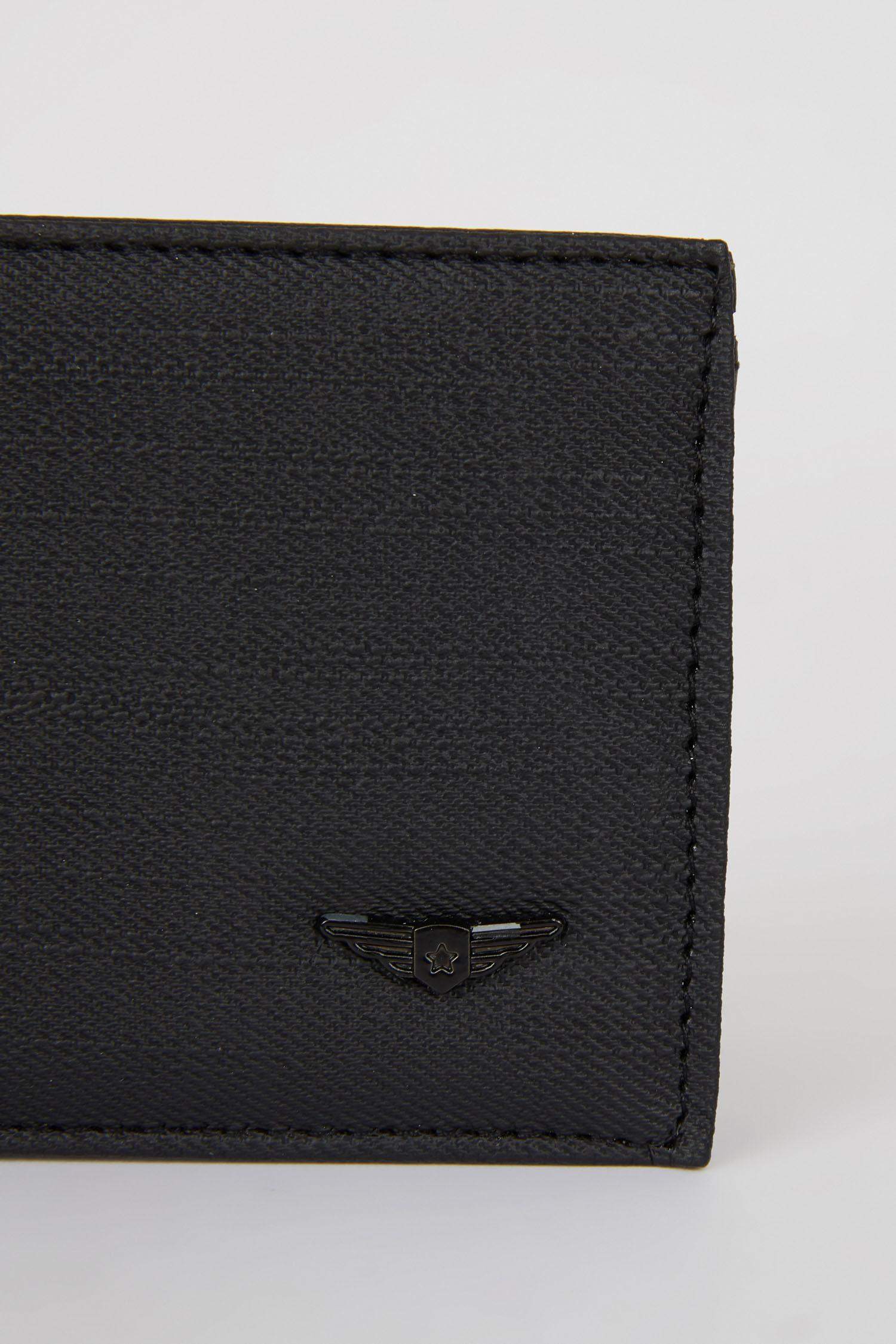 Black MEN Faux Leather Wallet 2338641 DeFacto