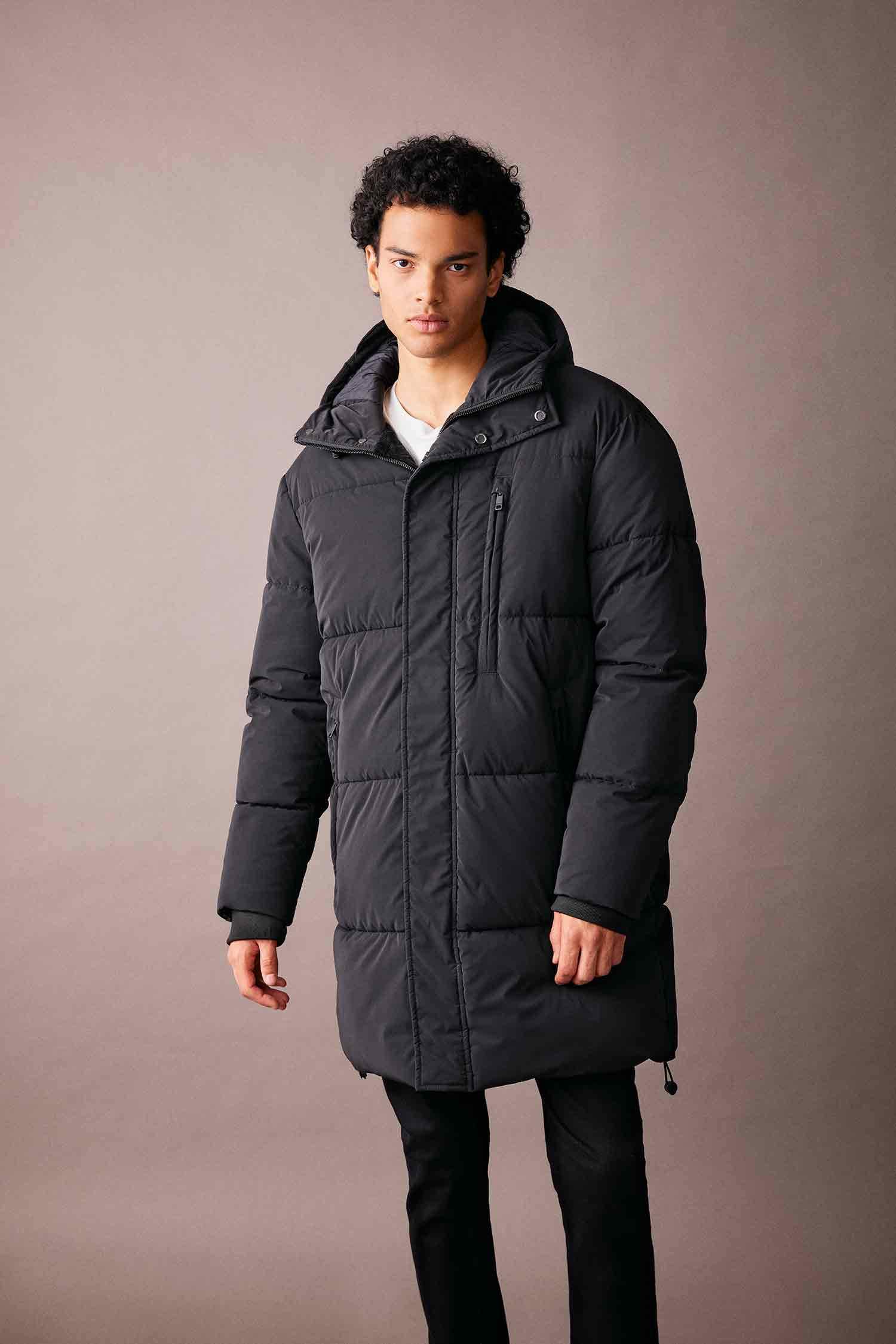 Regular Fit Kapüşonlu Mont