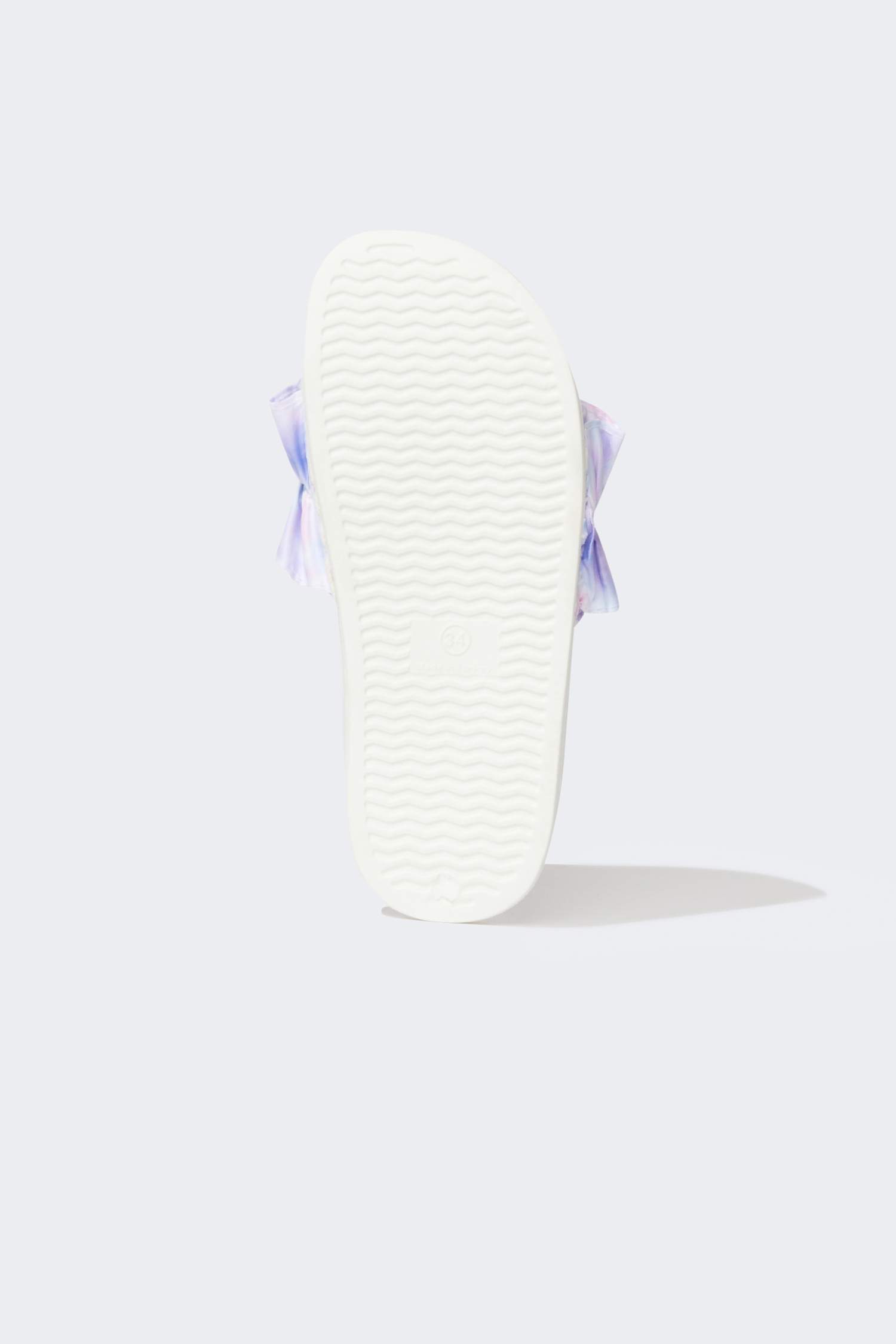 Тапочки с оборками для девочек