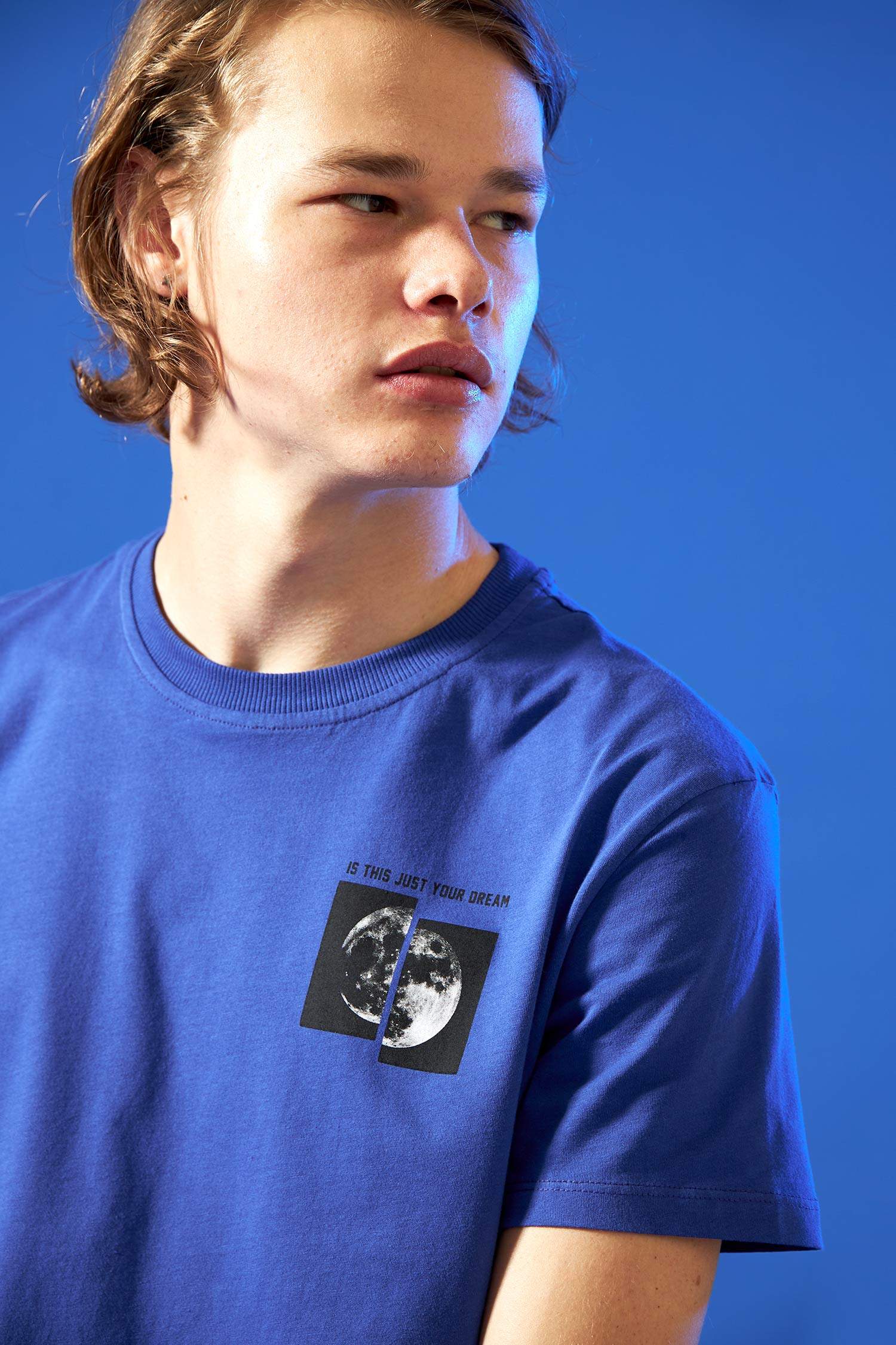 Blue Man Standard Fit Printed Short Sleeve Crew Neck T-Shirt 2071644 ...