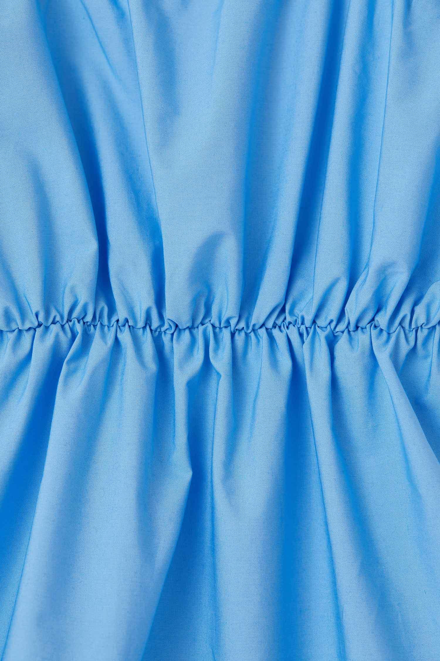 Robe Hiver Bleu à Volants, Filles 2-16A