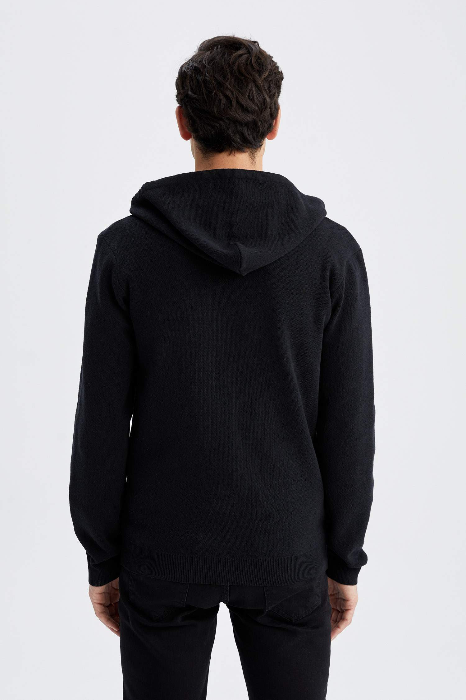 Кардиган стандартного кроя из трикотажа для мужчин