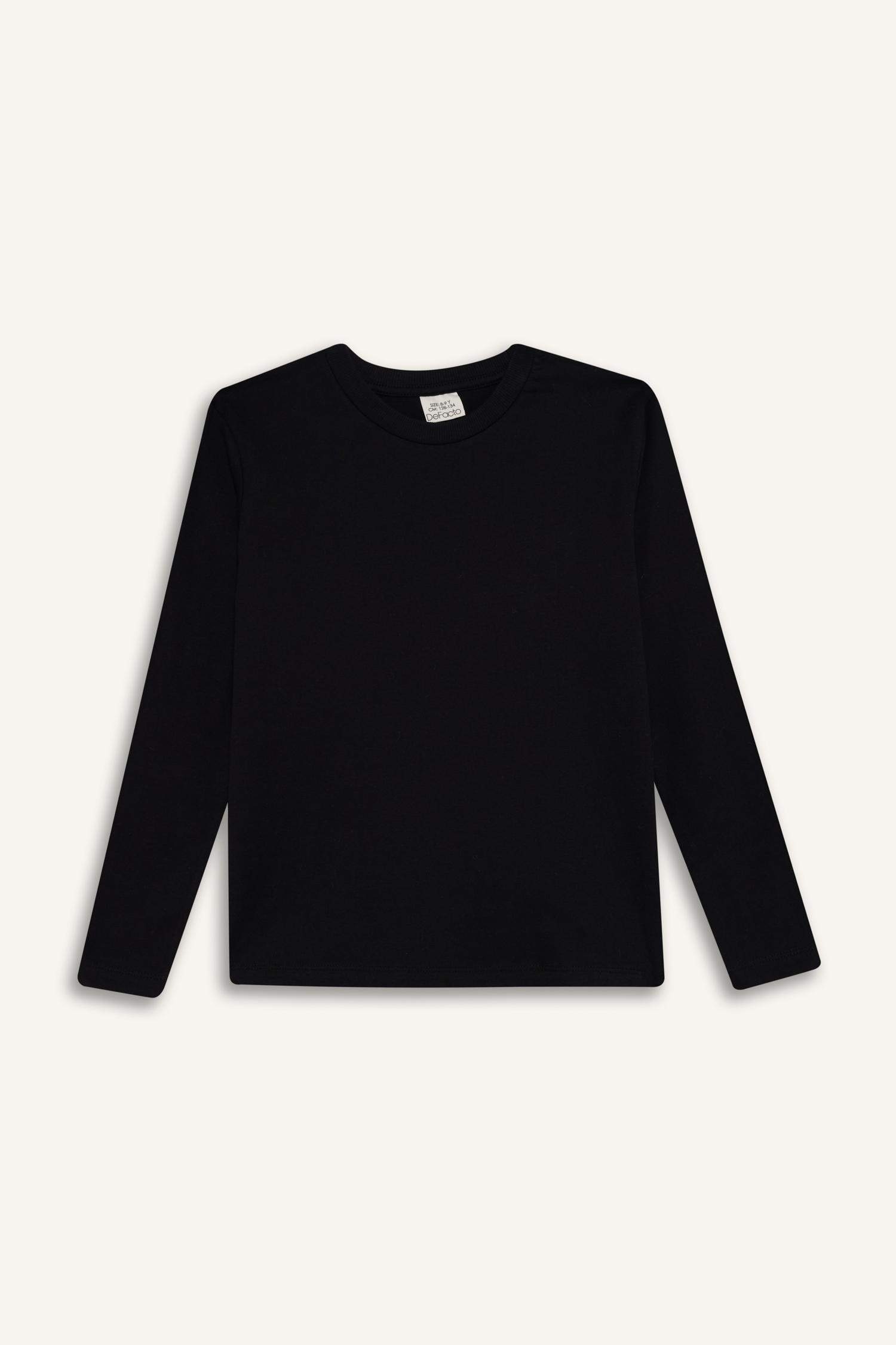 Girl Crew Neck Basic T-Shirt