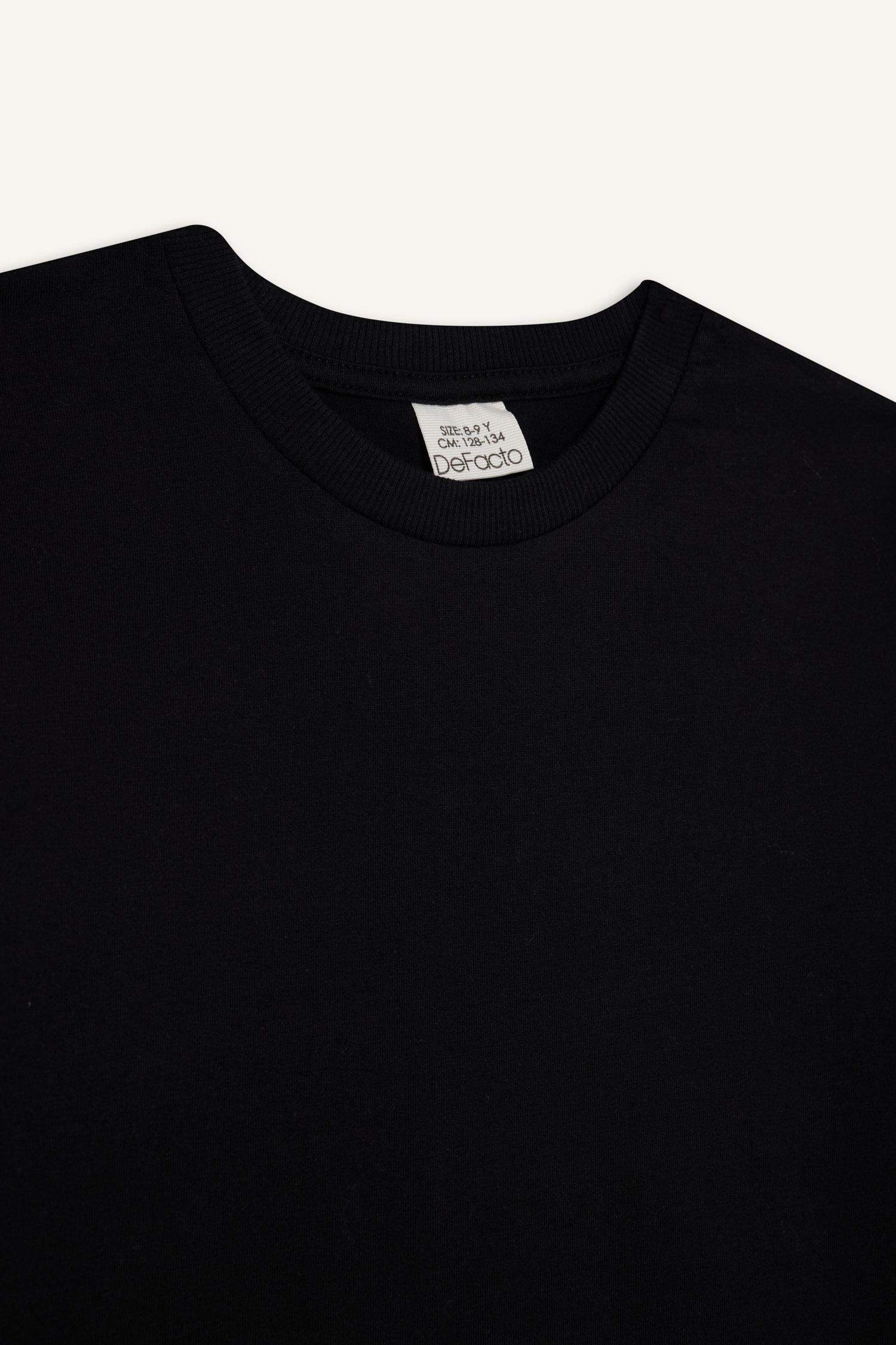 Girl Crew Neck Basic T-Shirt