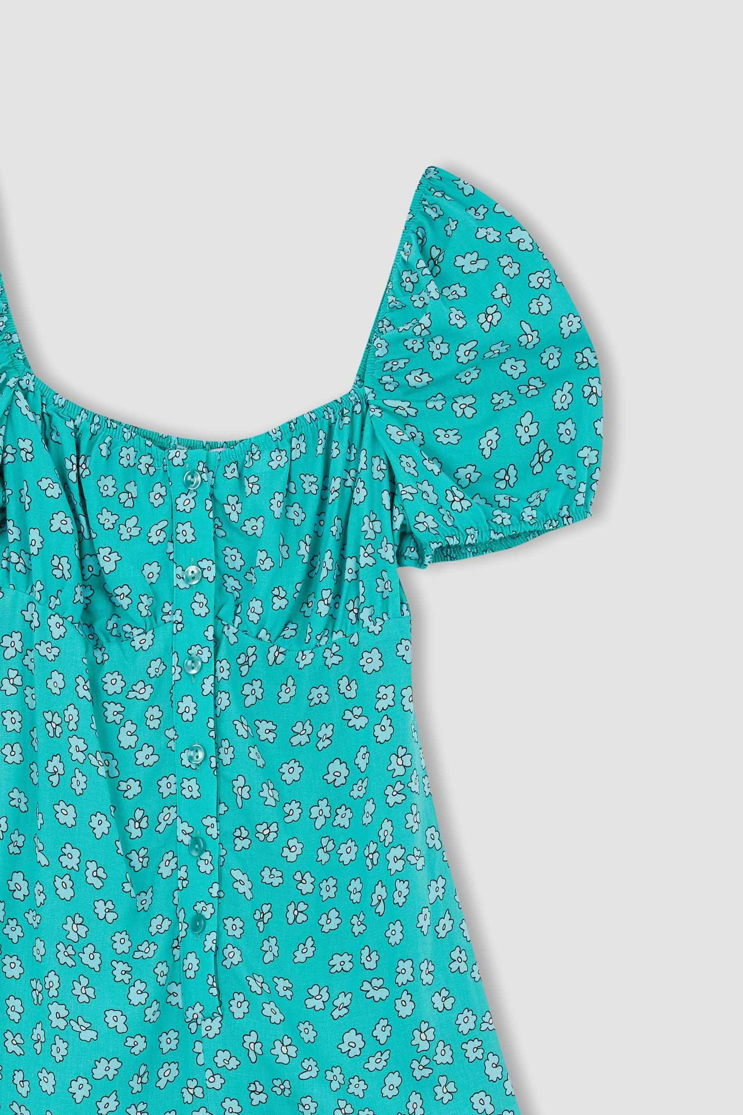 Комбінезон виріз у формі серця Короткий Рукав З Принтом для жінок