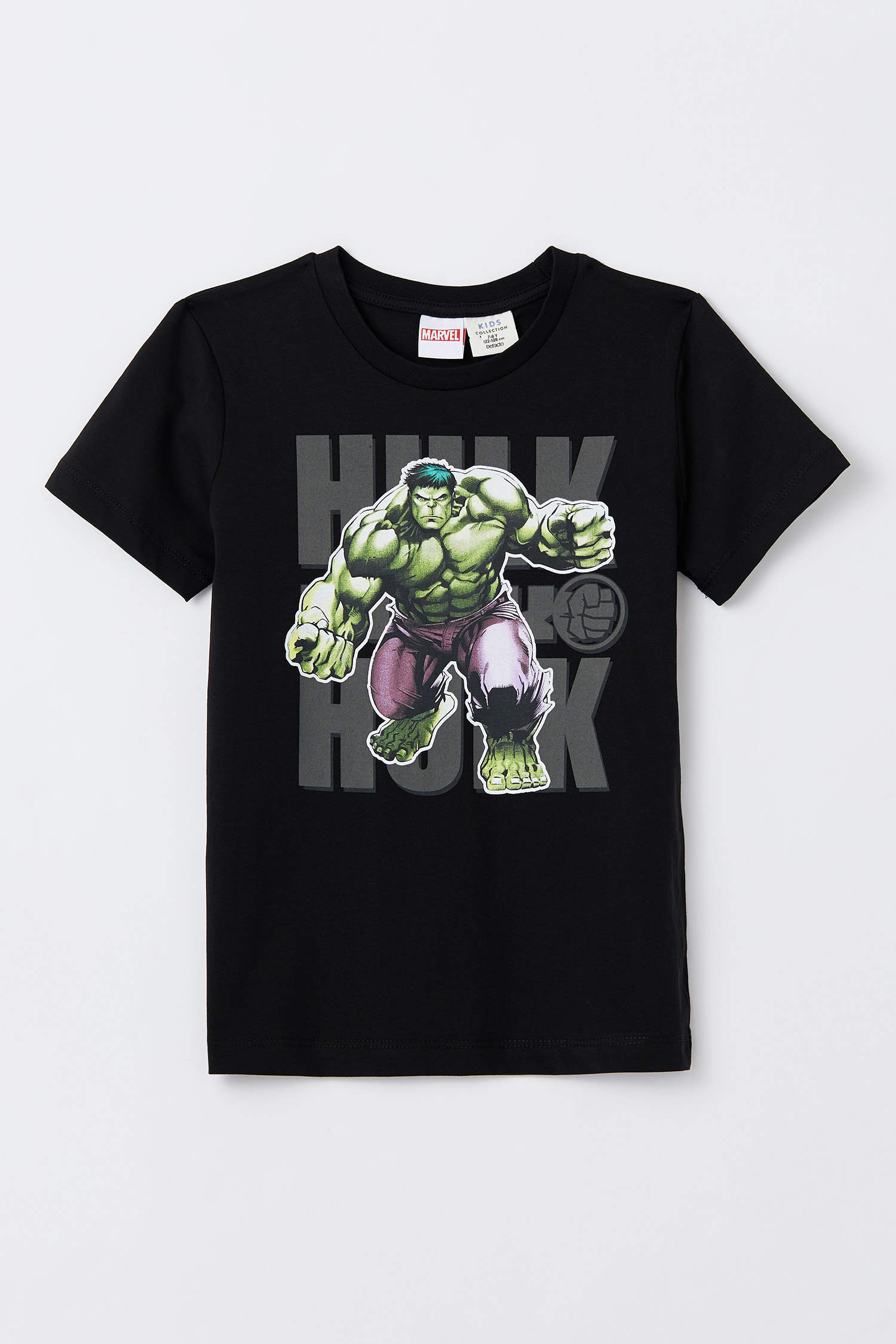 Erkek Çocuk Avengers Hulk Lisanslı Kısa Kollu Tişört