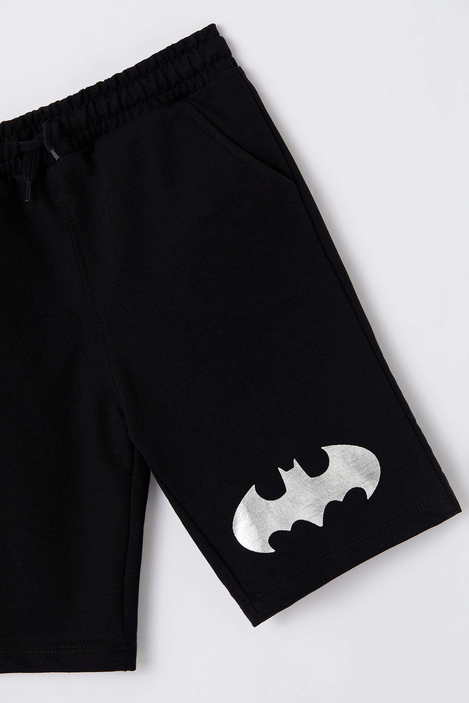 Black BOYS & TEENS Boy Licensed Batman Bermuda Shorts 2023954 | DeFacto