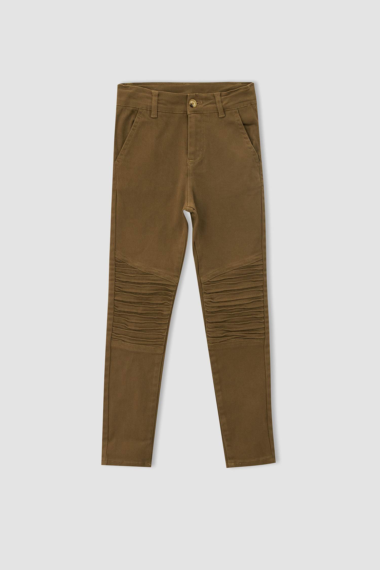 zara khaki biker jeans