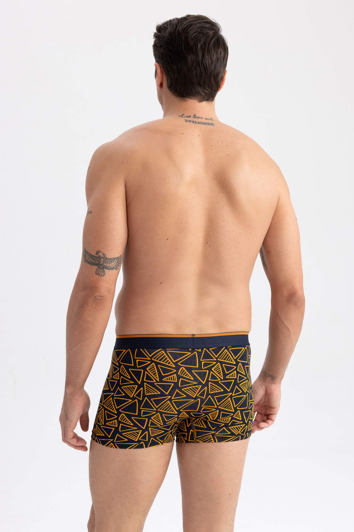 Боксеры стандартного кроя, 5 шт