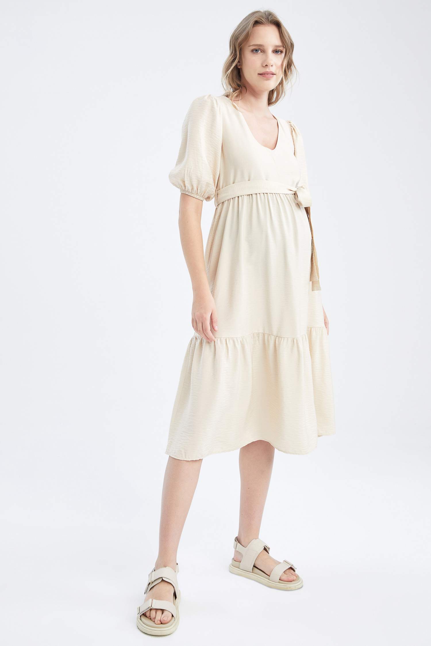 فستان للحوامل ميدي