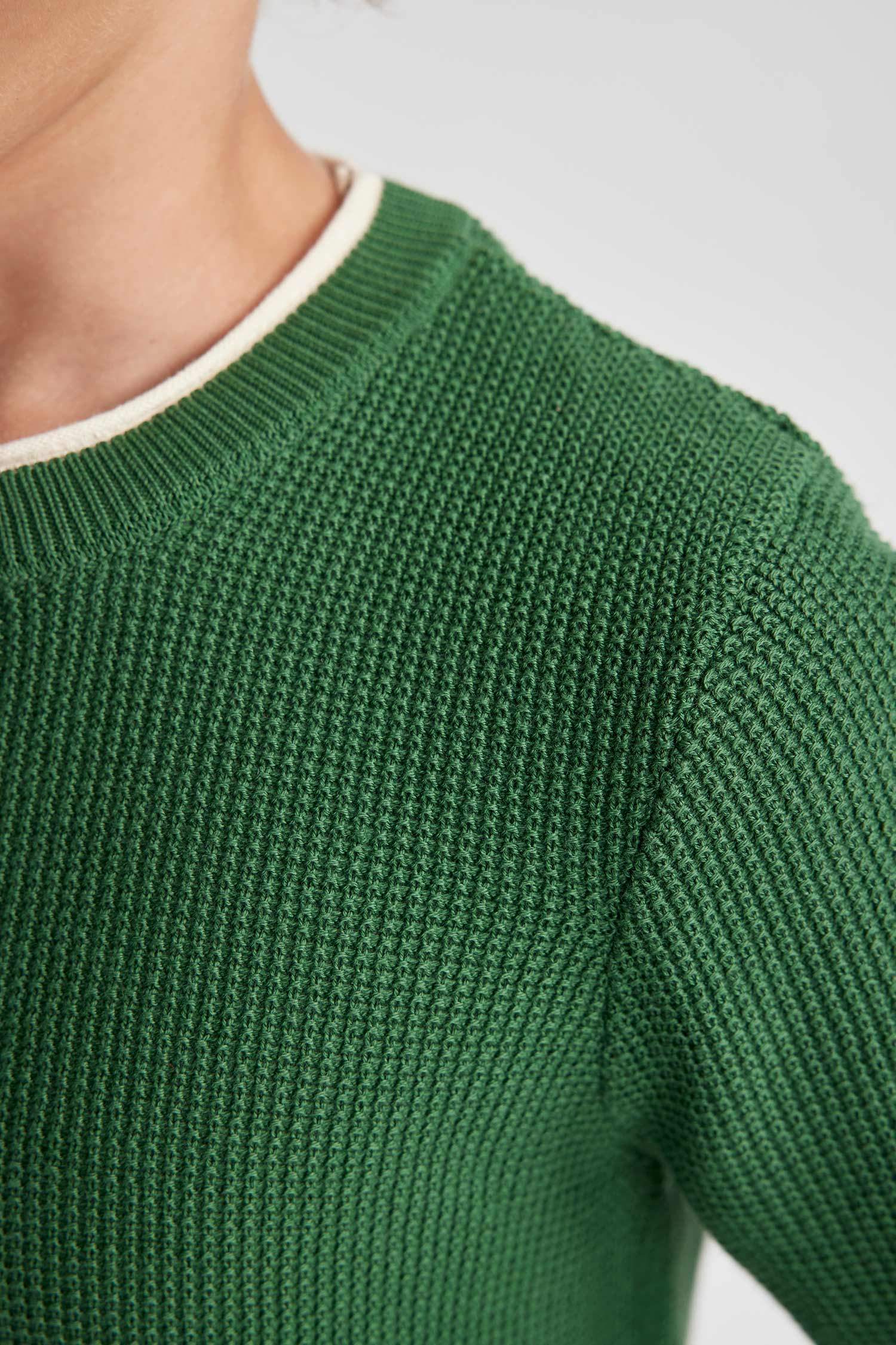 Свитер с круглым вырезом для мальчиков, Школьная коллекция