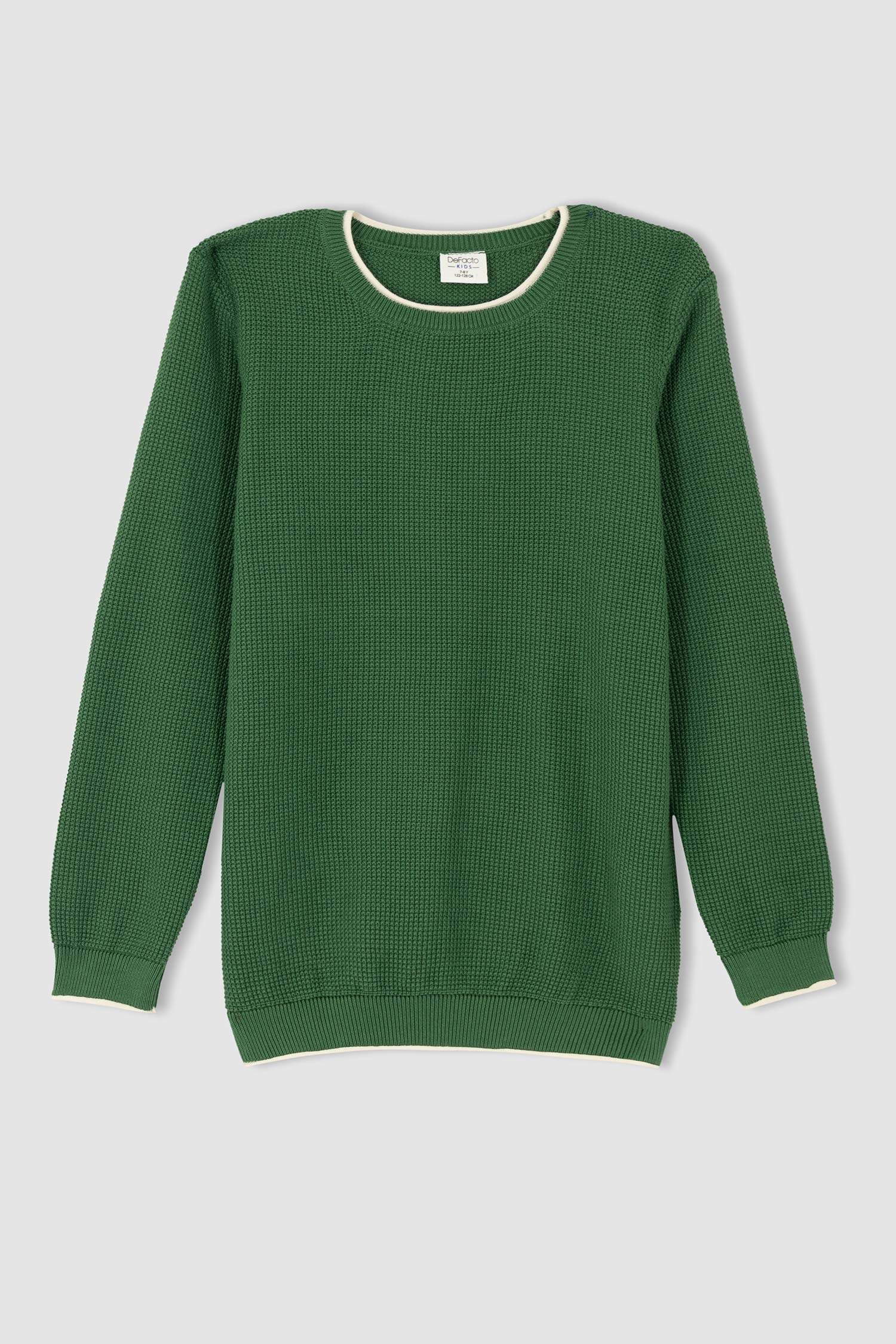 Свитер с круглым вырезом для мальчиков, Школьная коллекция