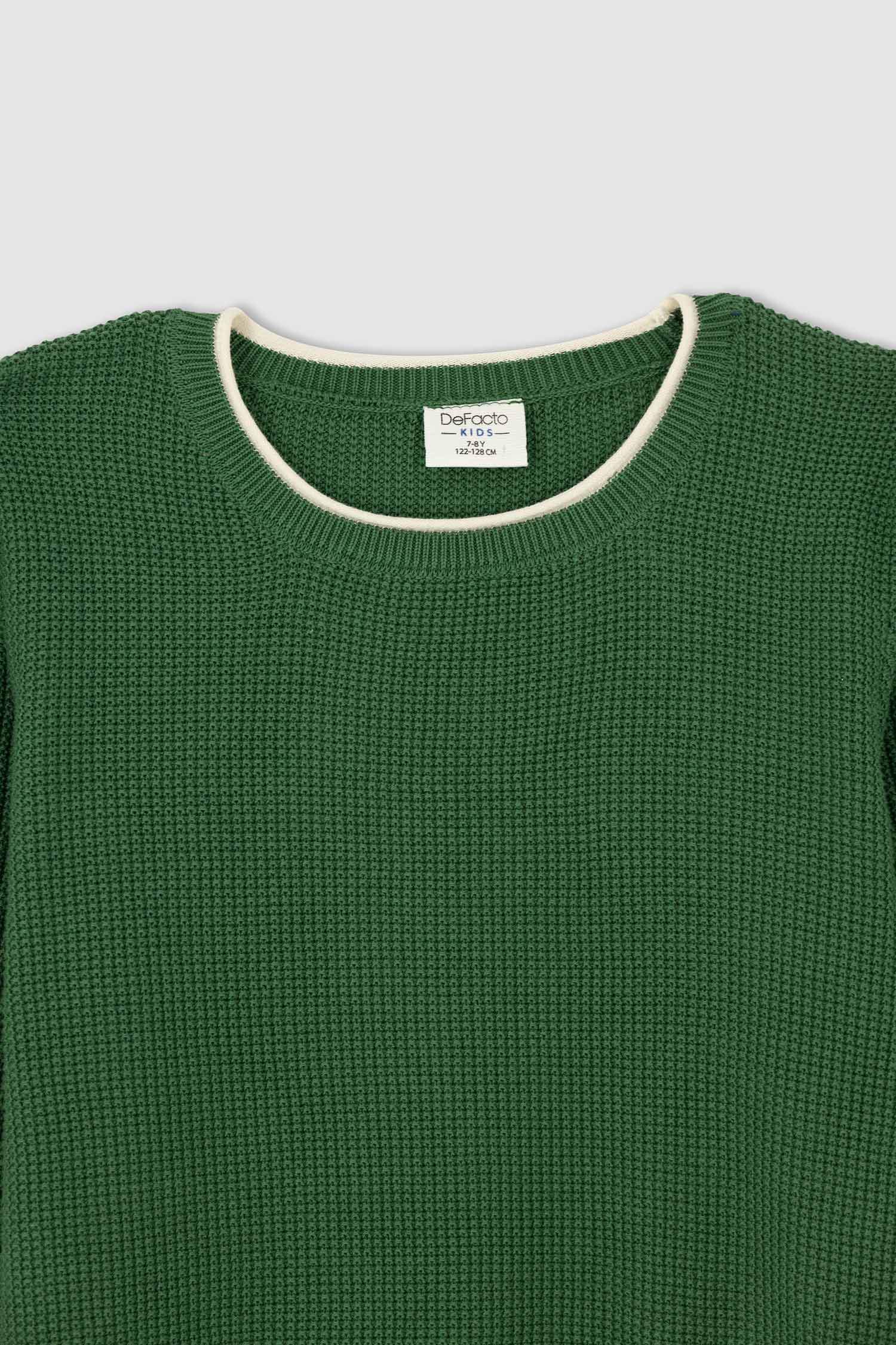 Свитер с круглым вырезом для мальчиков, Школьная коллекция