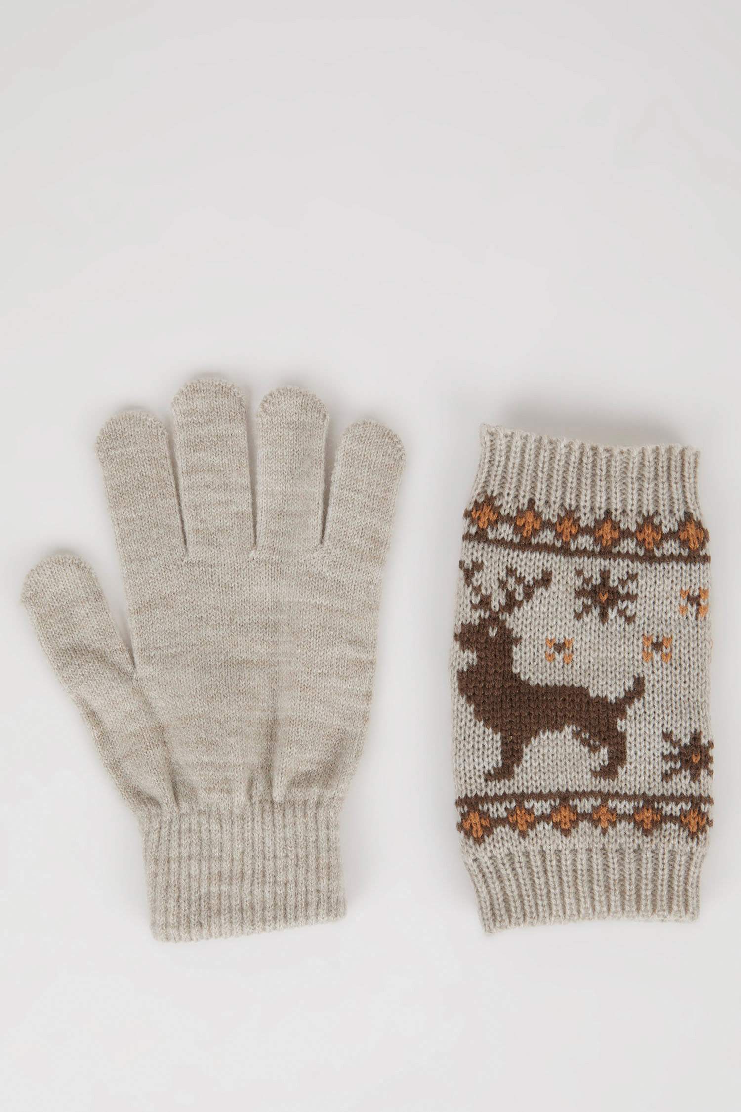 Kadın Triko 2'li Eldiven