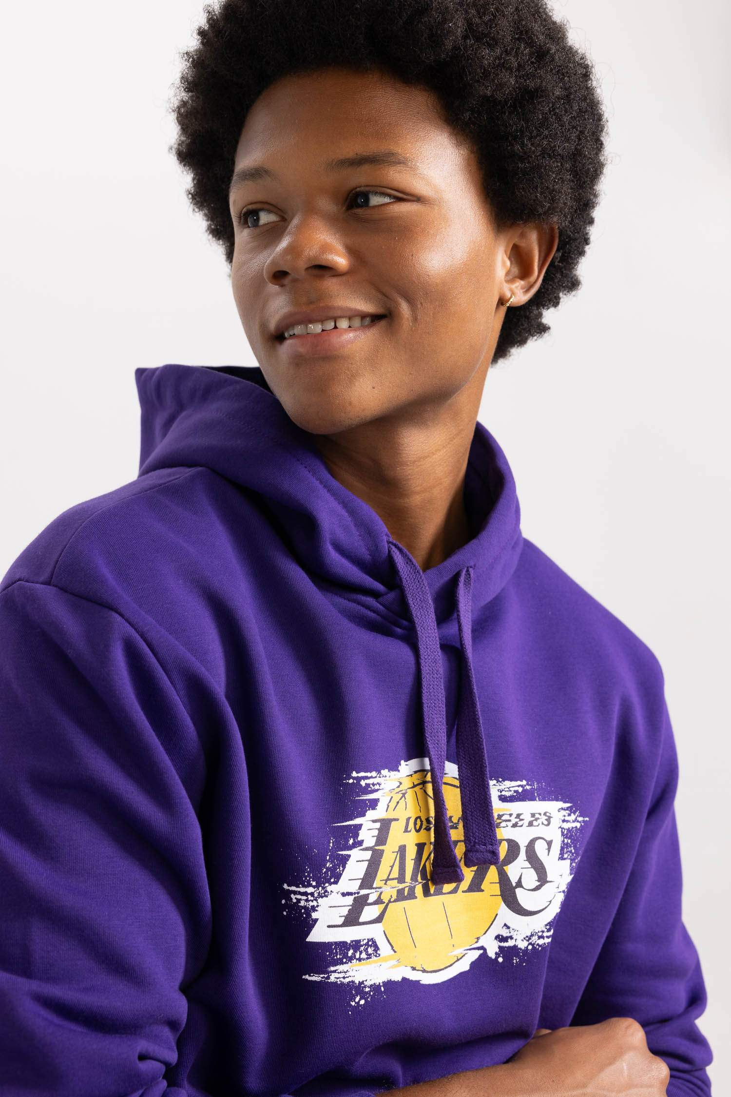 Purple MAN Defacto Fit NBA Los Angeles Lakers Licensed Regular