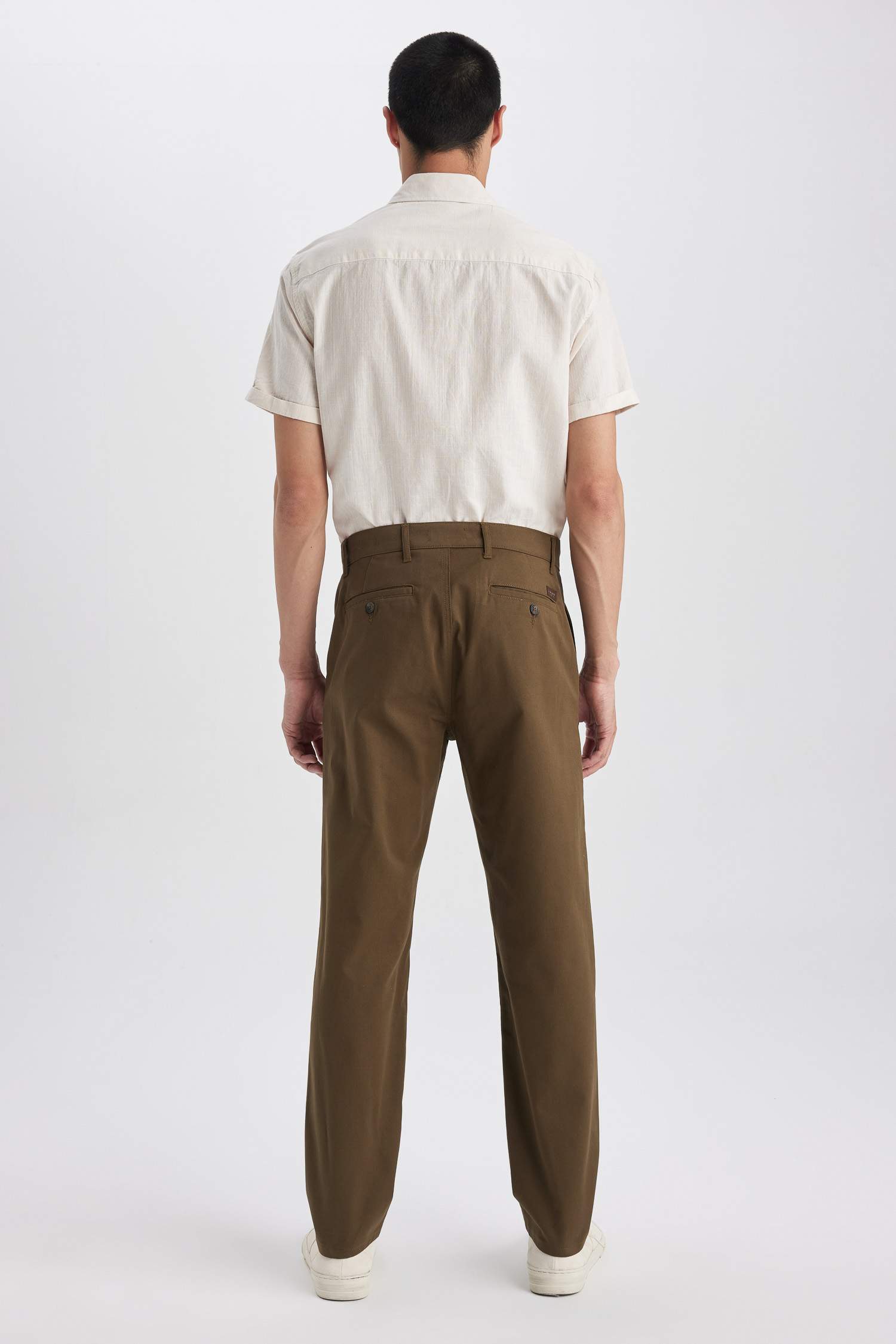 жаңа қалыпты пішім габардин тұрақты етек Шалбар