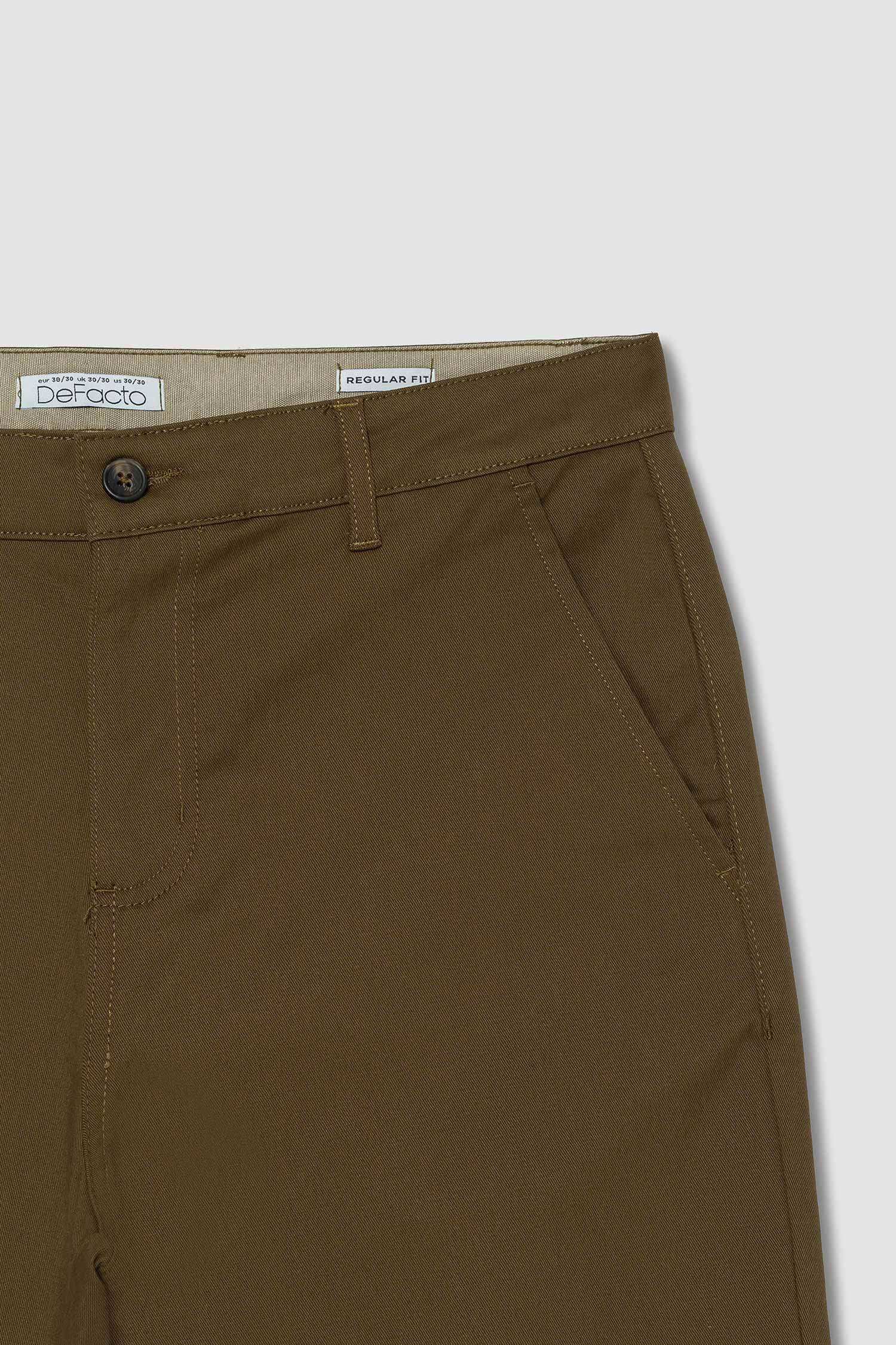 жаңа қалыпты пішім габардин тұрақты етек Шалбар