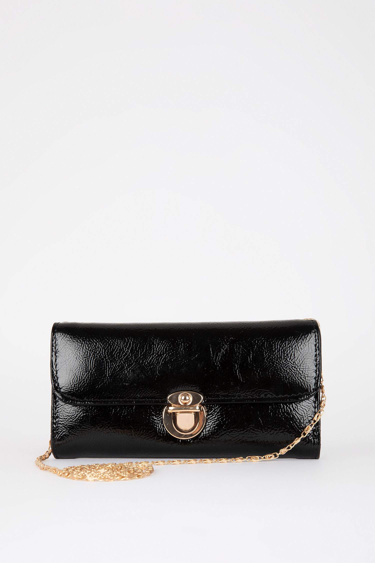 Kadın Zincir Askılı Suni Deri Cüzdan