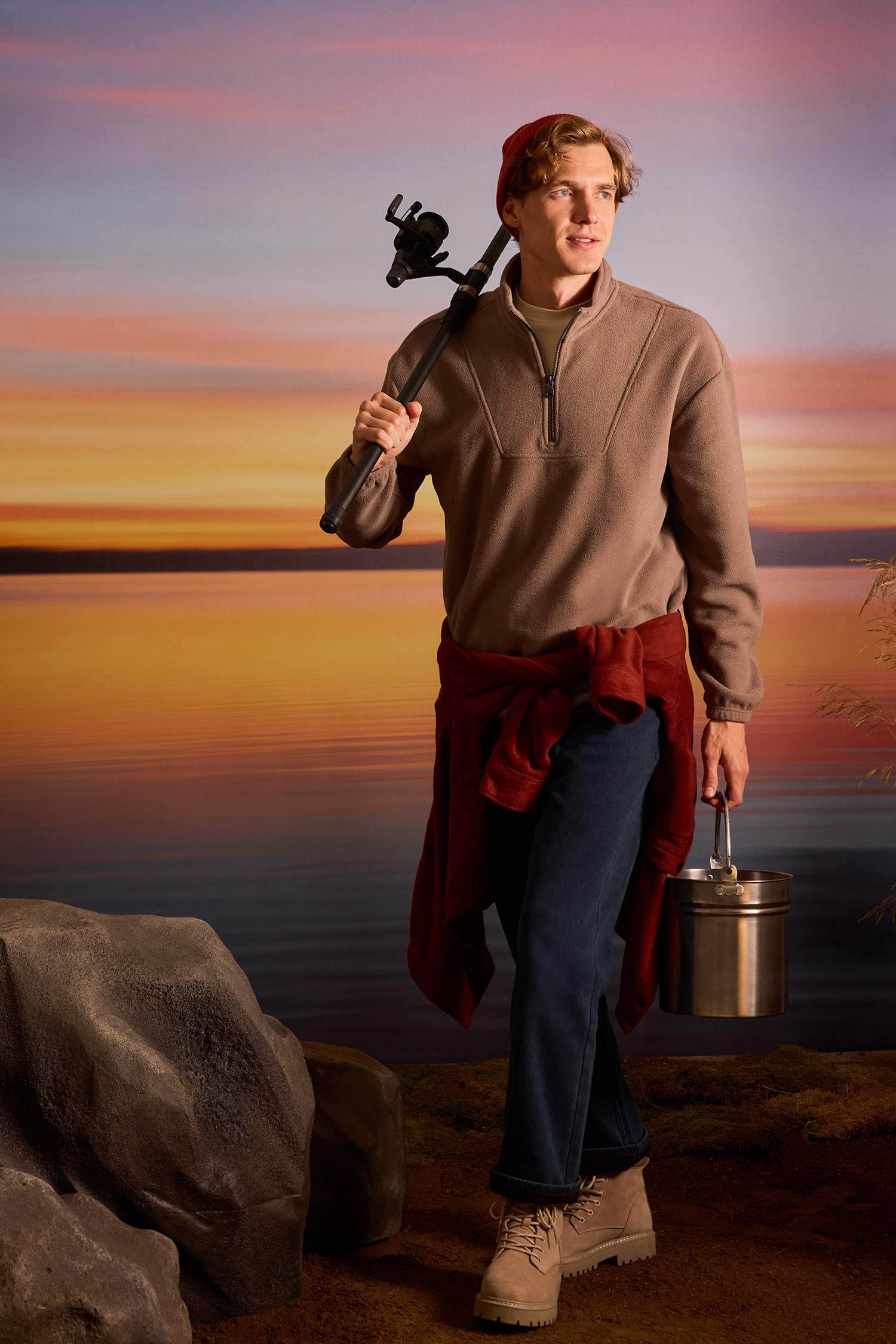 Джинсы Diago Comfort Fit с высокой талией, широкие прямые штанины