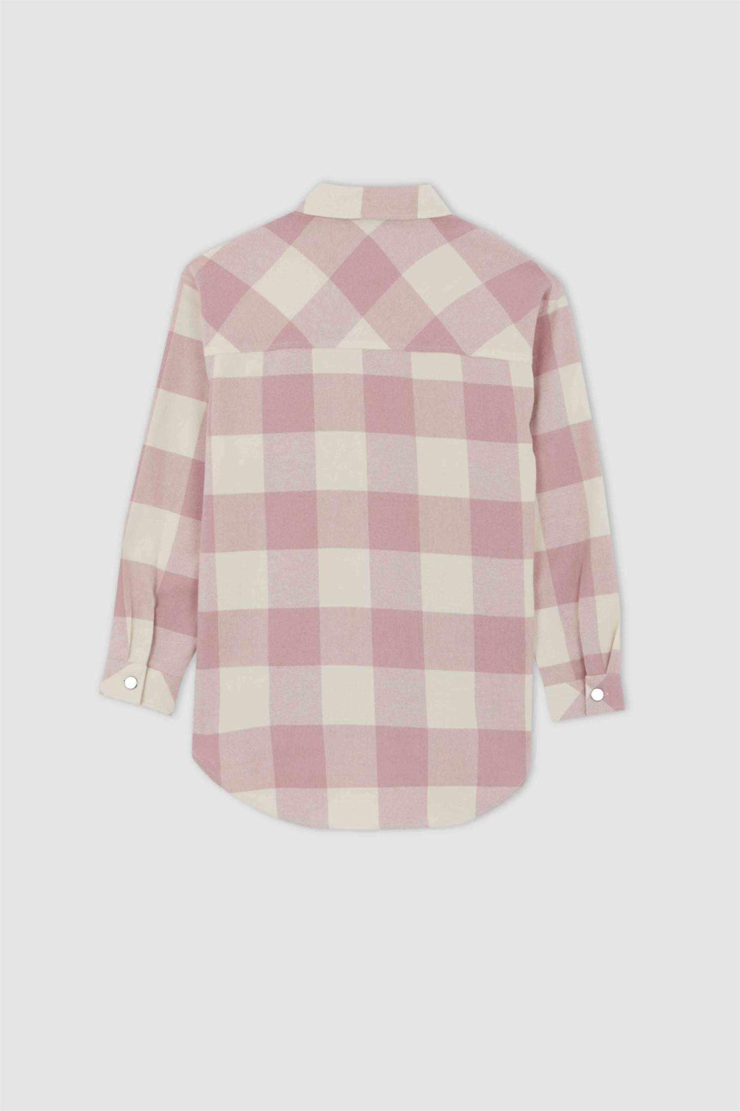 жейде мойыны фланель Ұзын Жеңді Туника