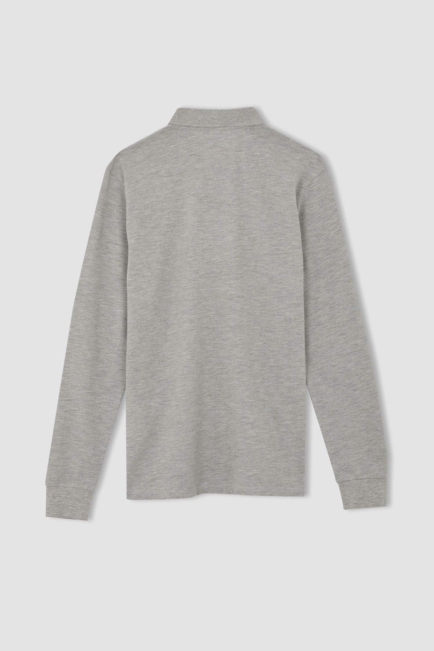 Футболка-поло приталенного кроя для мужчин