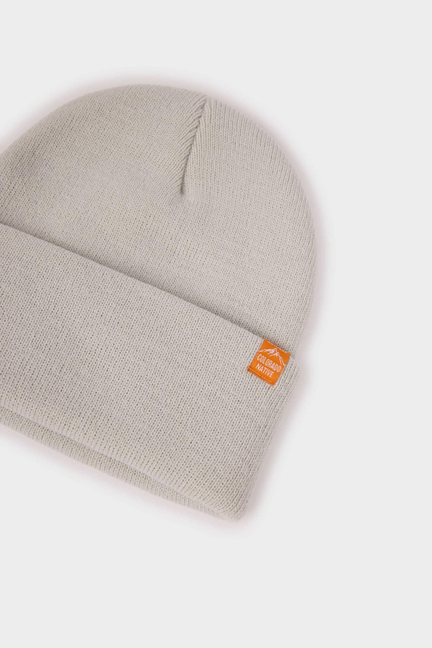 Erkek Çocuk Dokuma Etiketli Triko Bere