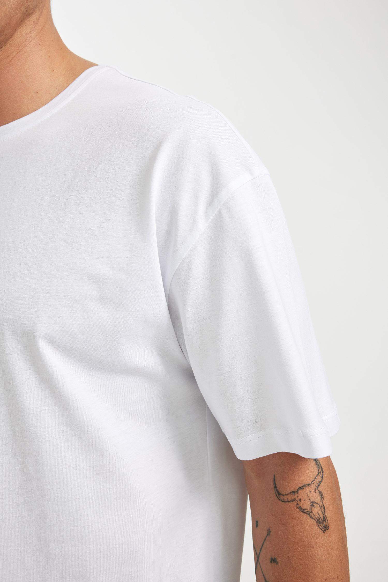 T-shirt à manches courtes Coupe Oversize Col rond 2