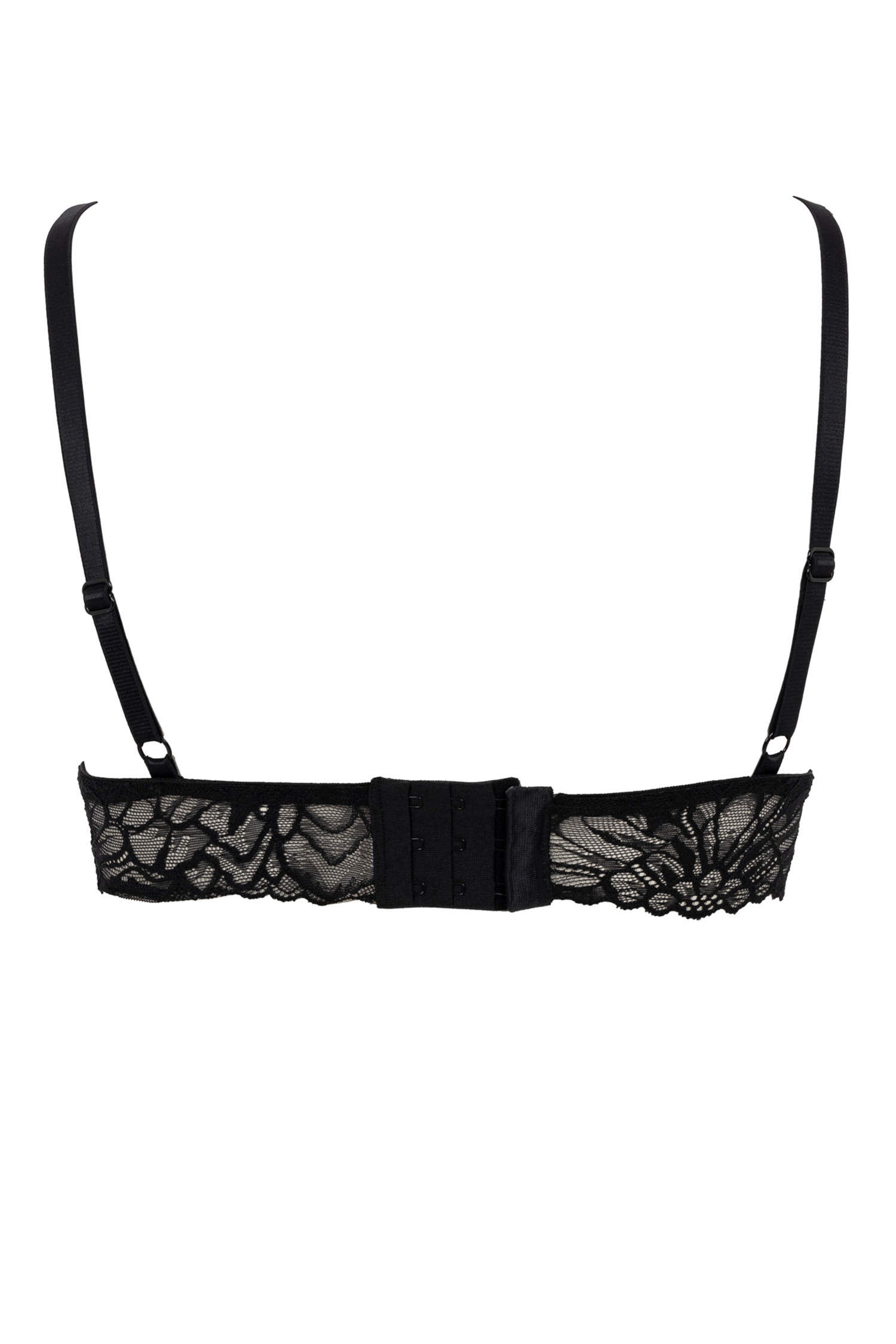Black Woman Fall in Love Lace Rope Detailed Triangle Bralet 2723747 ...