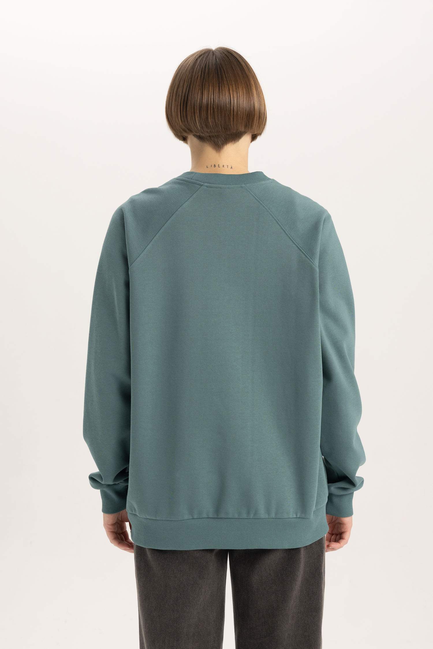 سويت شيرت اوفر سايز قماش سميك