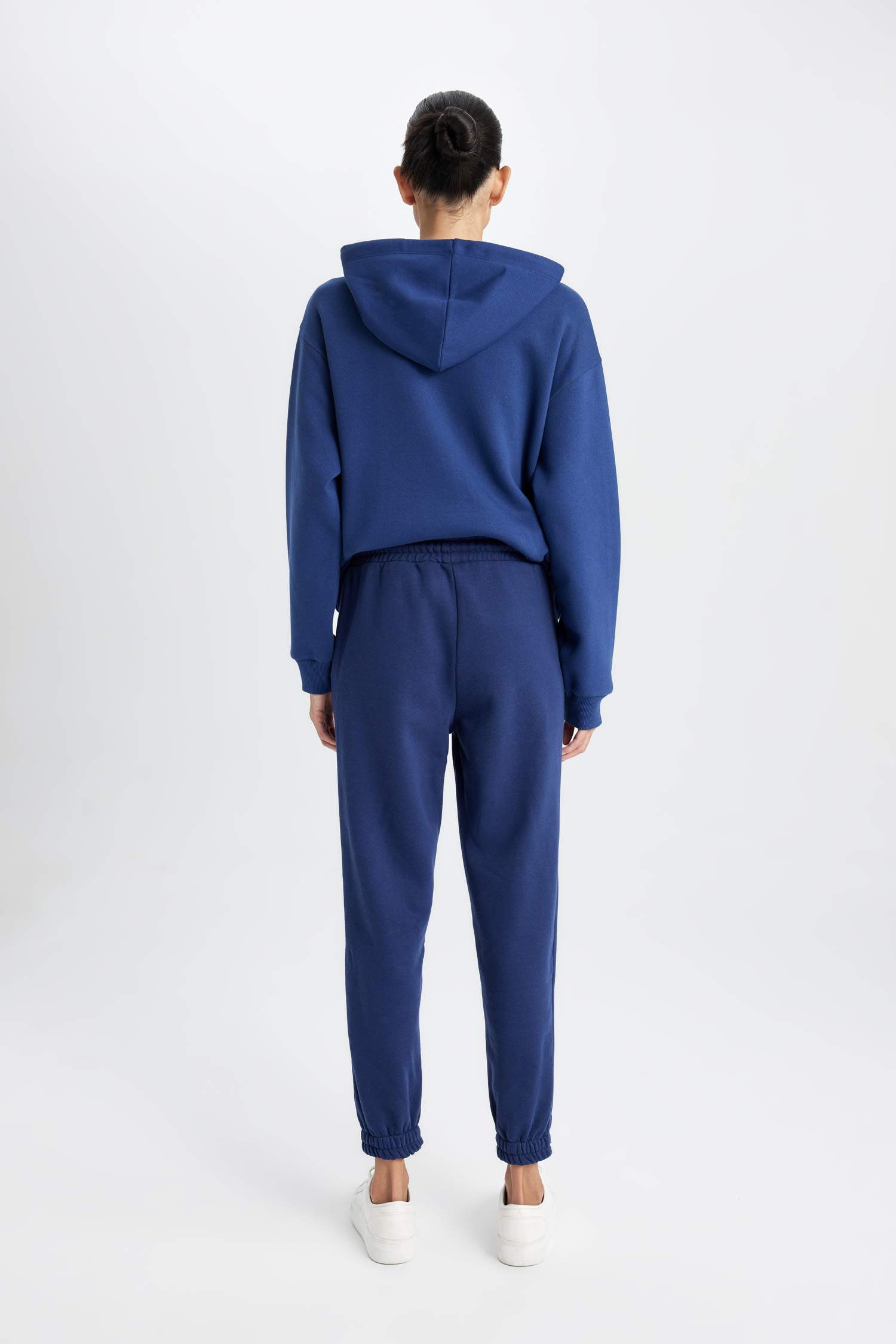 Jogging basique à taille normale avec poches