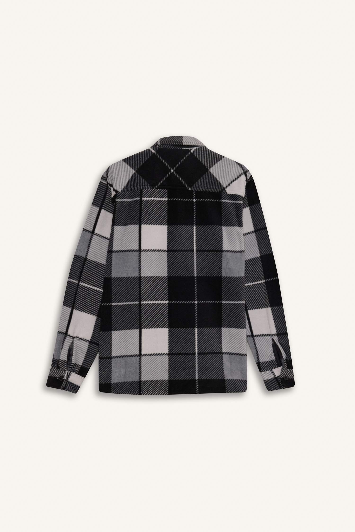 Regular Fit Kareli Polar Uzun Kollu Gömlek