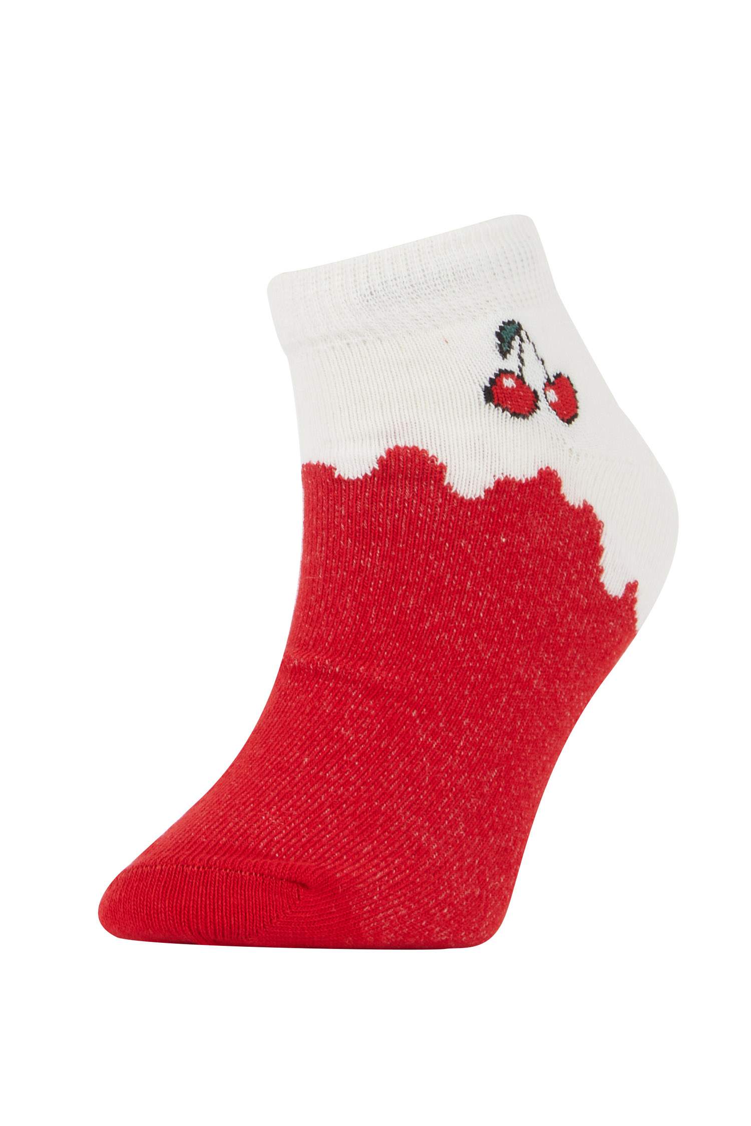 Kız Çocuk 7'li Pamuklu Patik Çorap