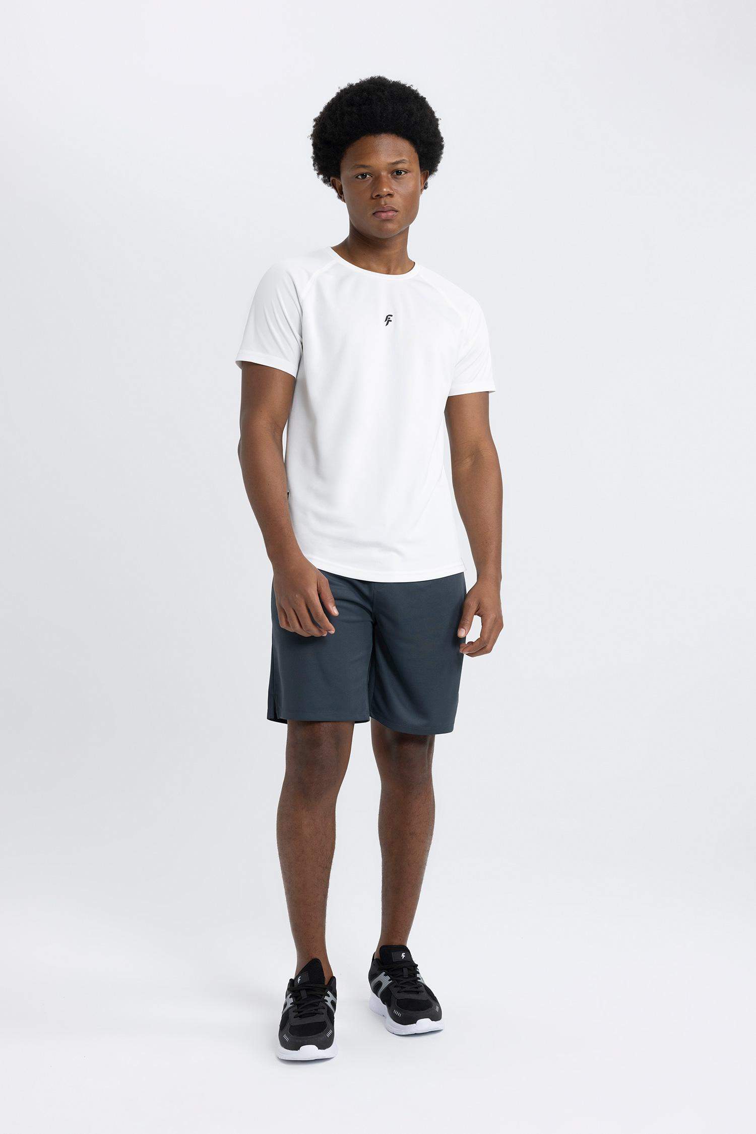 DeFactoFit Slim Fit Collar Printed Sports T-Shirt